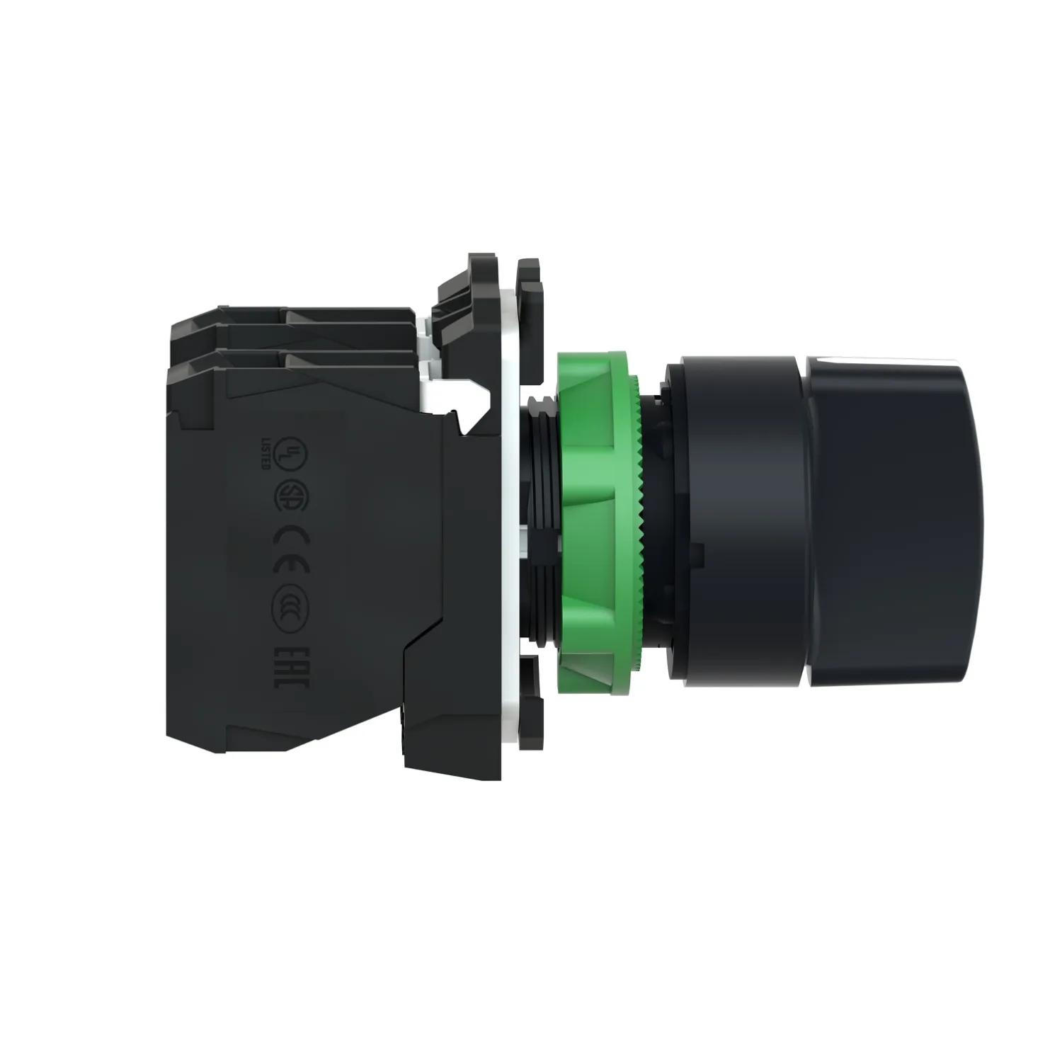 Schneider XB5AD33 - Şalter: döner; 22mm; Sabit poz: 3; NO x2; siyah; yok; 3A/240VAC