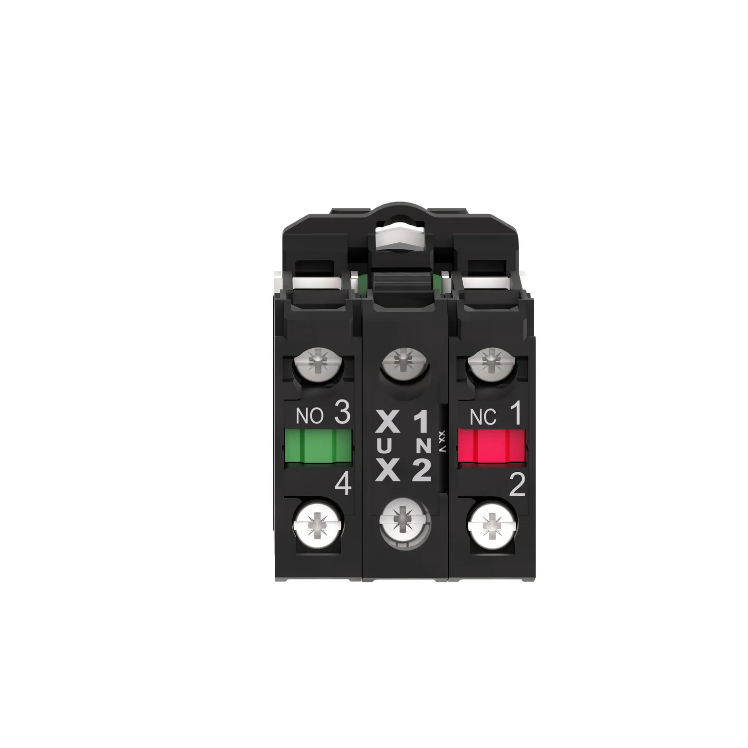 XB5AK124B5 - Anahtar: komütatör; 22mm; Kalıcı poz: 2; NK + NA; kırmızı; LED; 24V; 3A/240VAC - 3