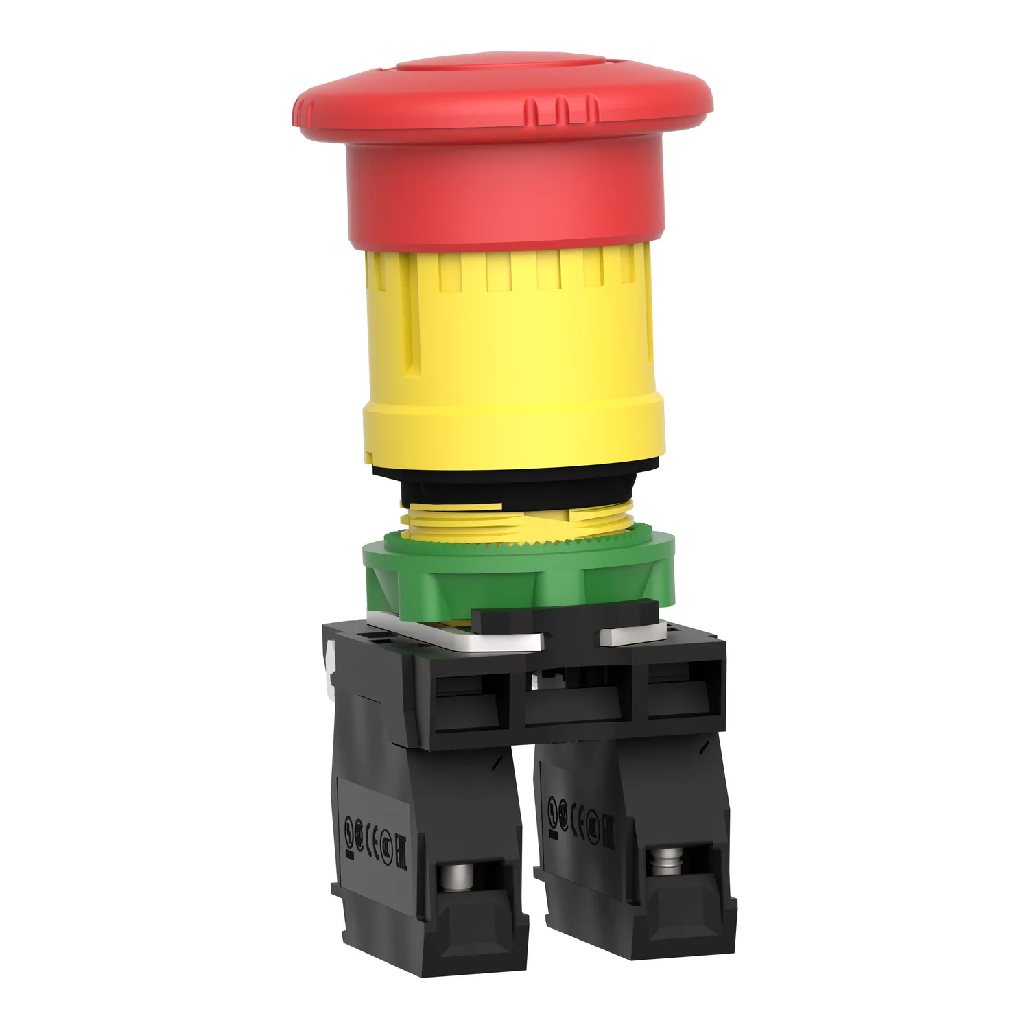 XB5AS8445 - Anahtar: acil durdurma; 22mm; Kalıcı poz.: 2; NK + NA; kırmızı; yok; IP66 - 6