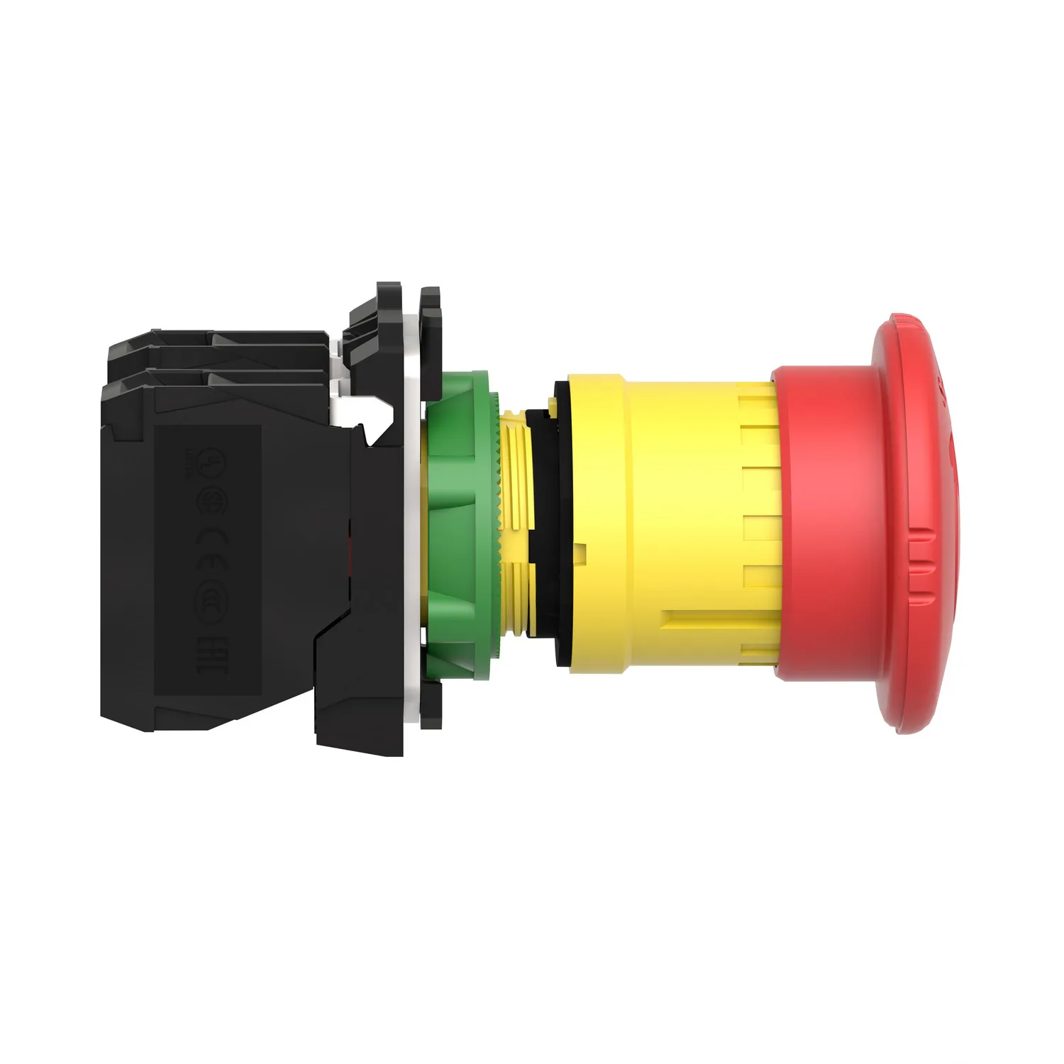 Schneider XB5AS8445 - Anahtar: acil durdurma; 22mm; Kalıcı poz.: 2; NK + NA; kırmızı; yok; IP66
