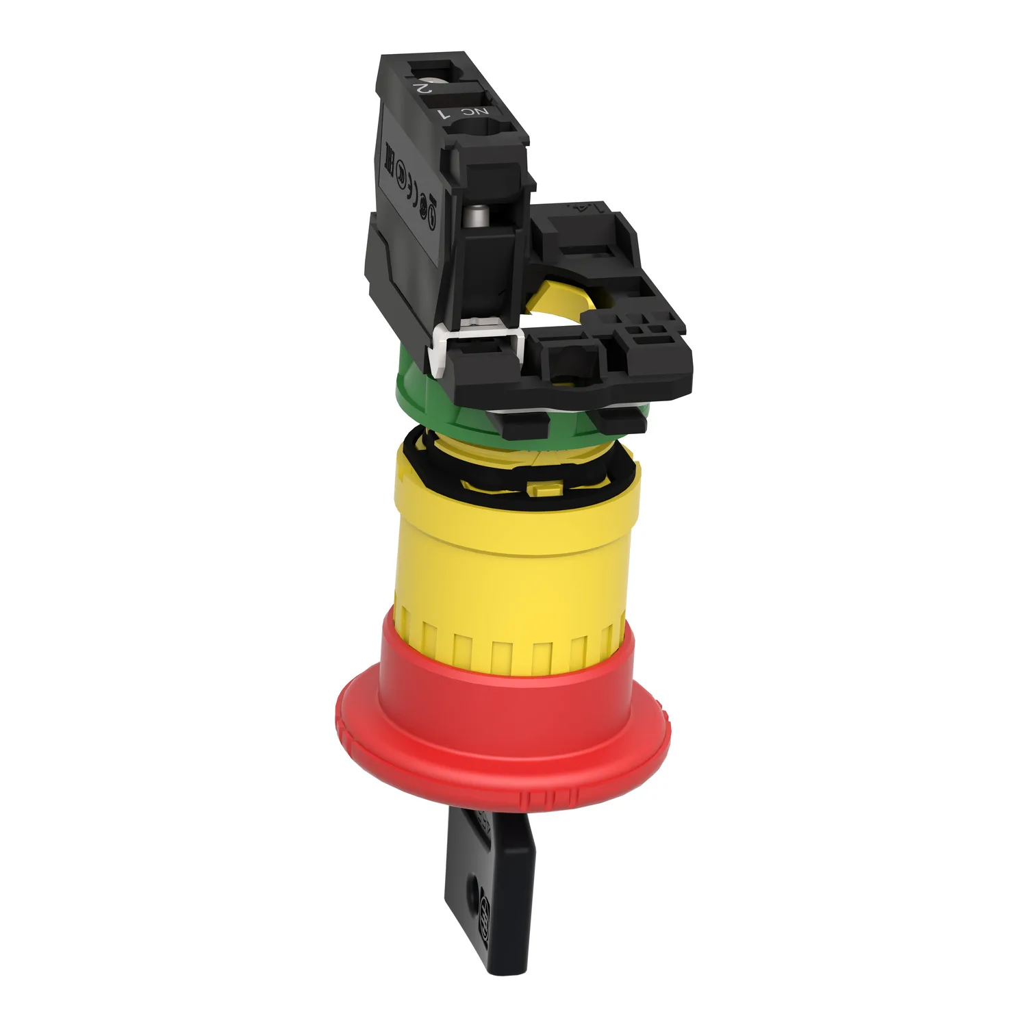 Harmony - bouton arrêt d'urgence à clé XB5 - rouge - 2