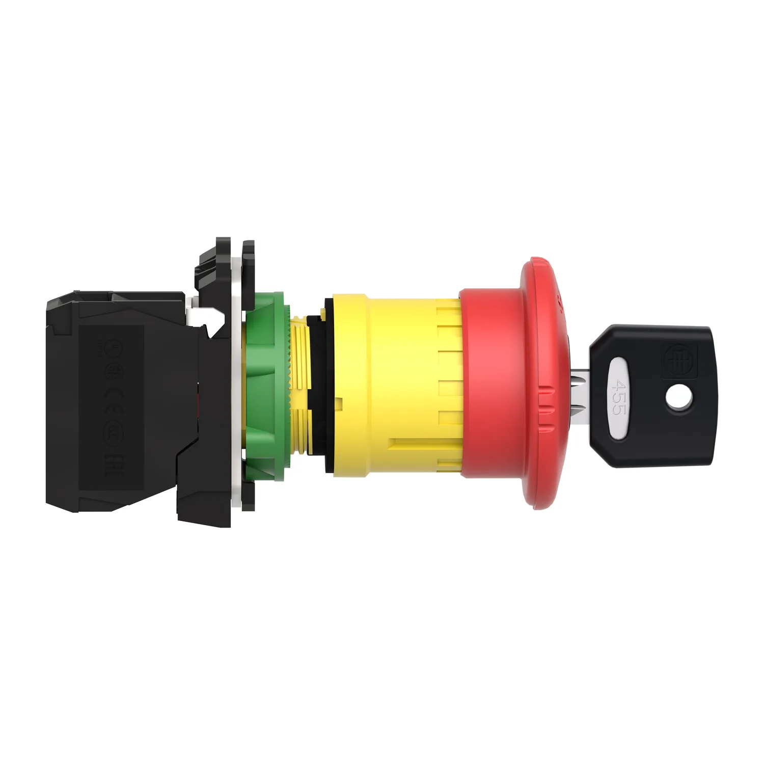 Harmony - bouton arrêt d'urgence à clé XB5 - rouge - 3