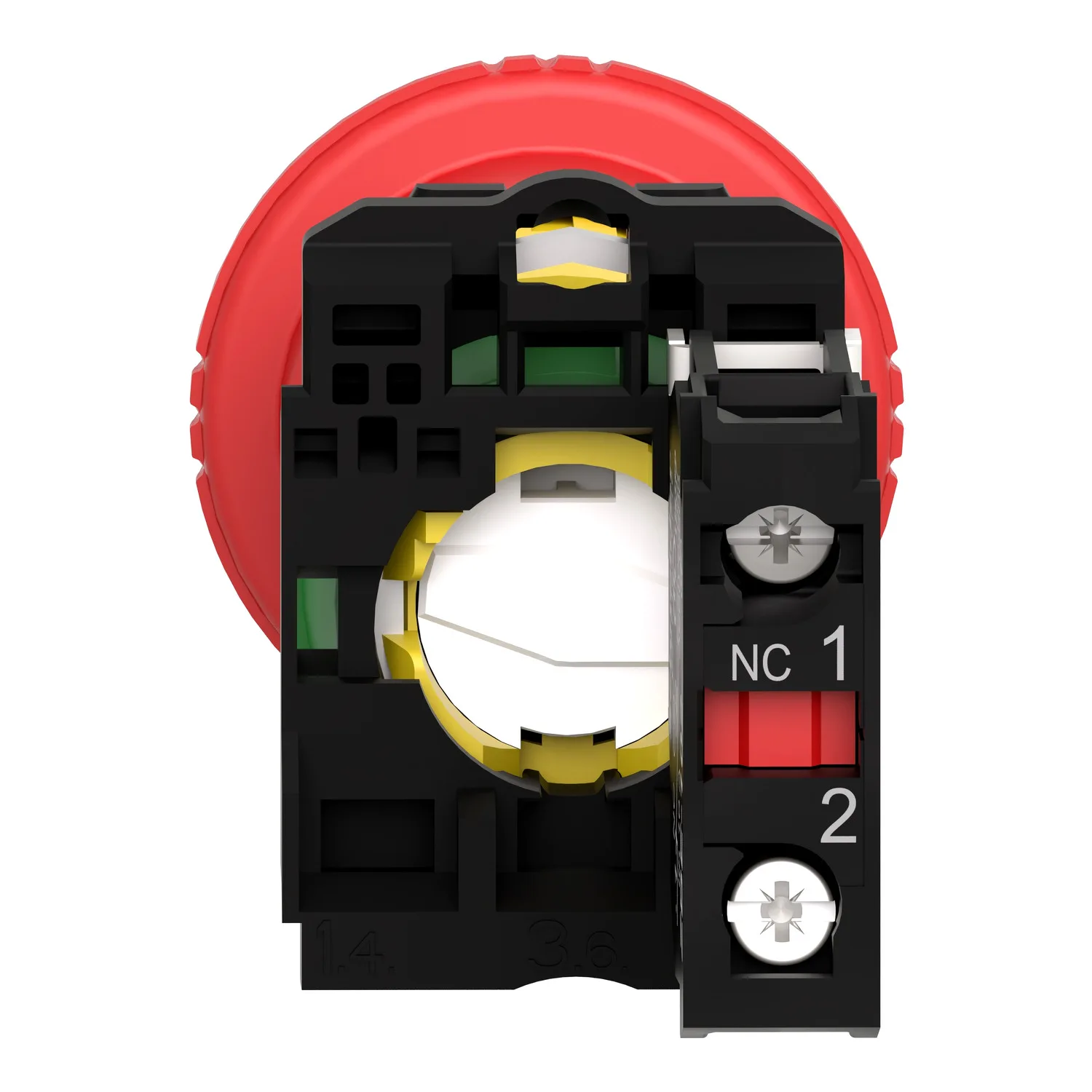 Harmony - bouton arrêt d'urgence à clé XB5 - rouge - 4