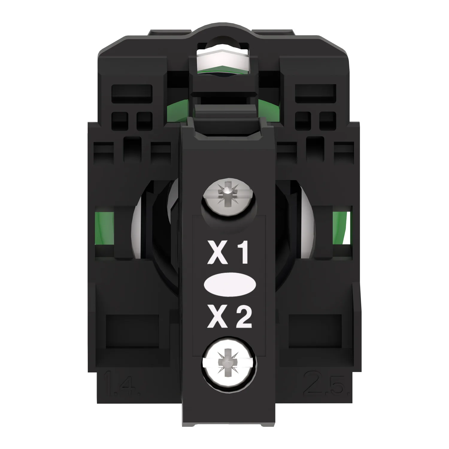 Harmony XB5, Sinyal lambası, plastik, yeşil, Ø22, BA9s ampul için düz lens, <= 250 V - 4