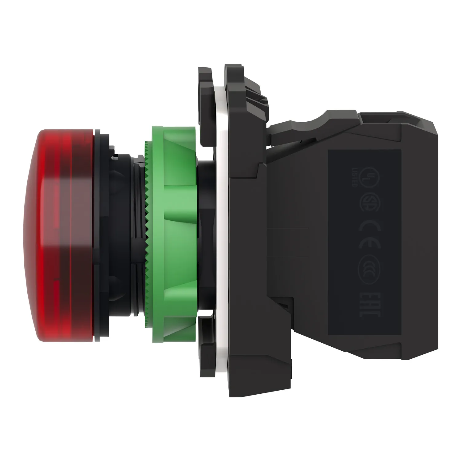 Harmony XB5 - voyant lumineux BA9s - Ø22 - rouge - direct 250V max - vis étrier - 5