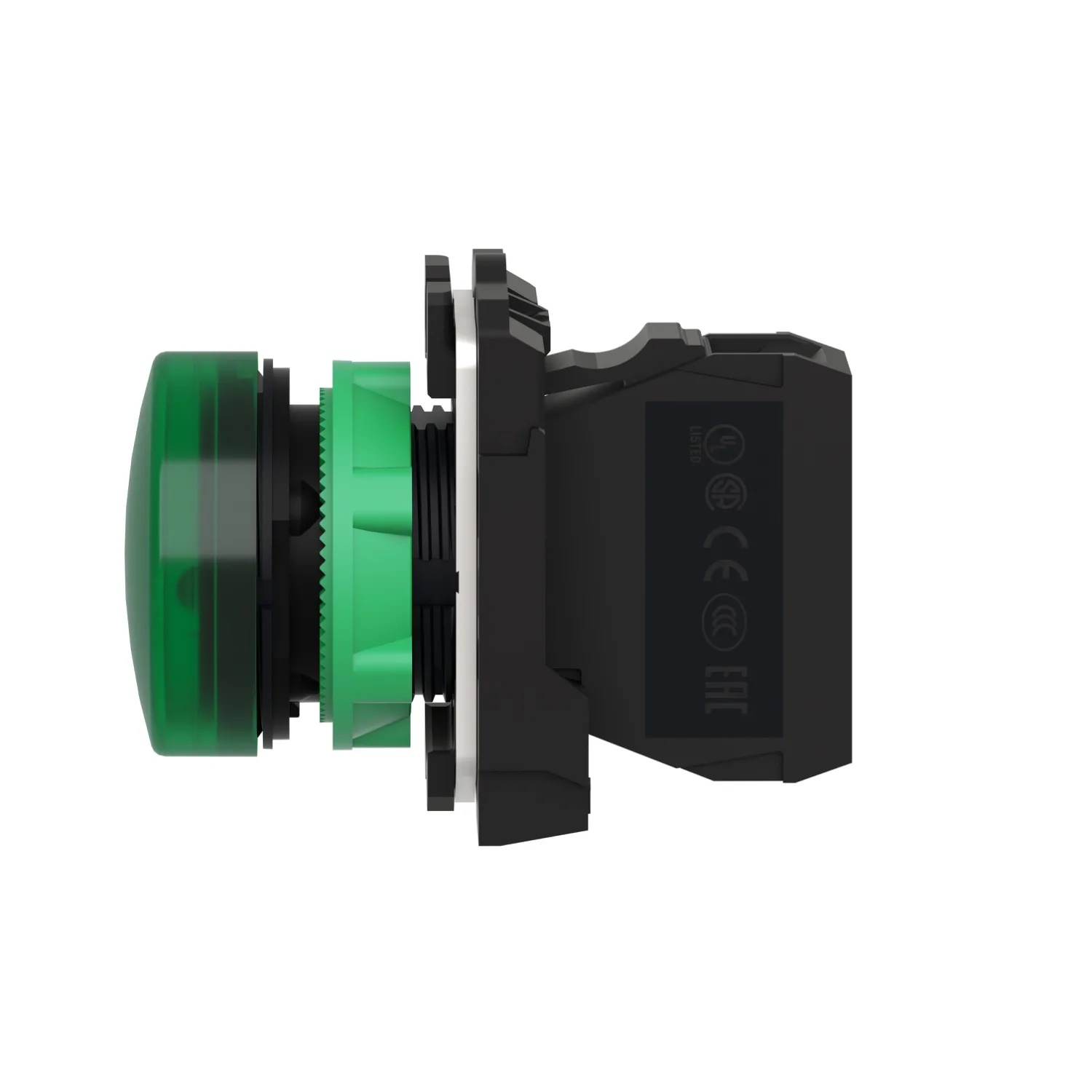 Control lamp; 22mm; Harmony XB5; Illumin: ZBVB; Ø22mm; IP66; green - 6