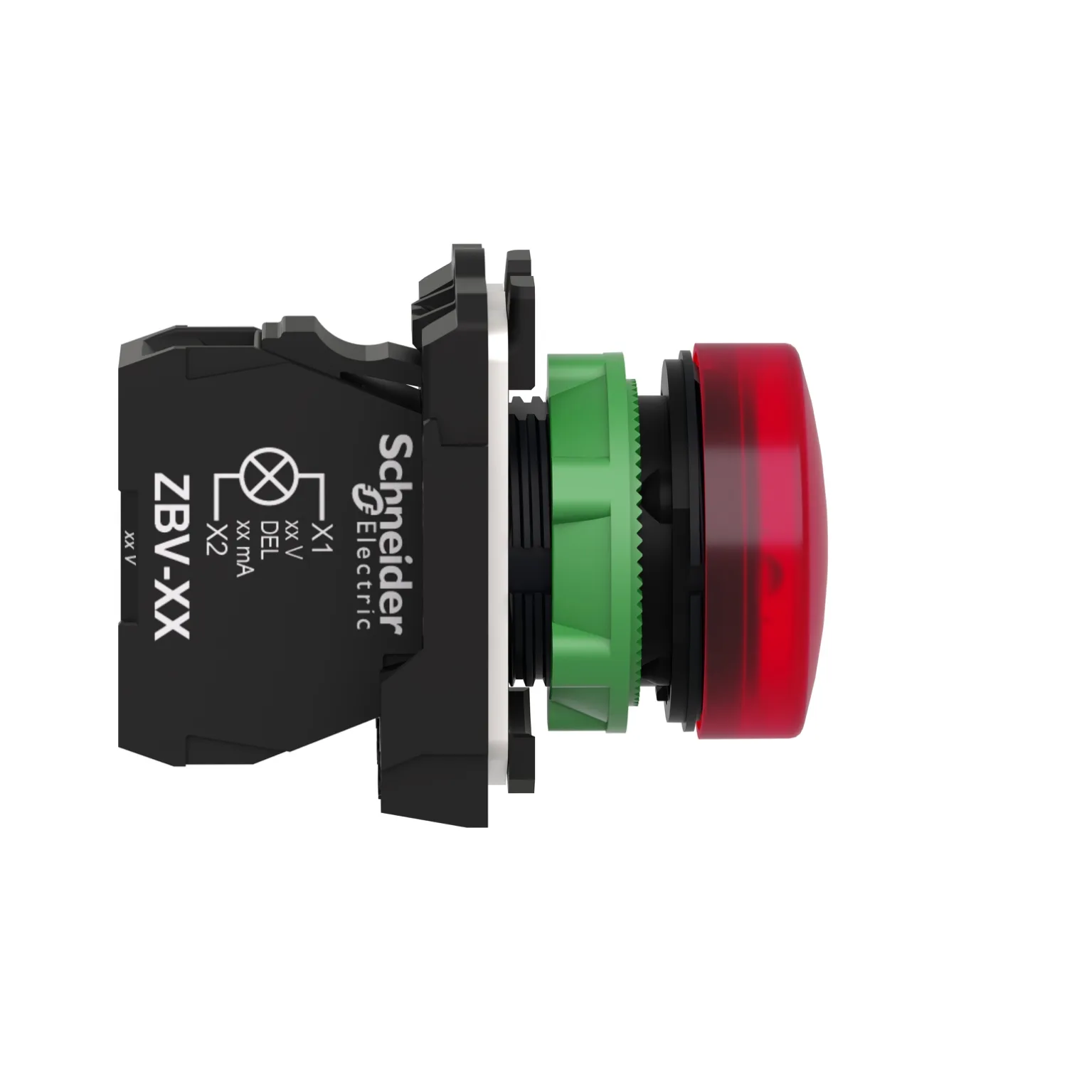 Lampe de contrôle; 22mm; Harmony XB5; Eclair: ZBVB; Ø22mm; IP66 - 2