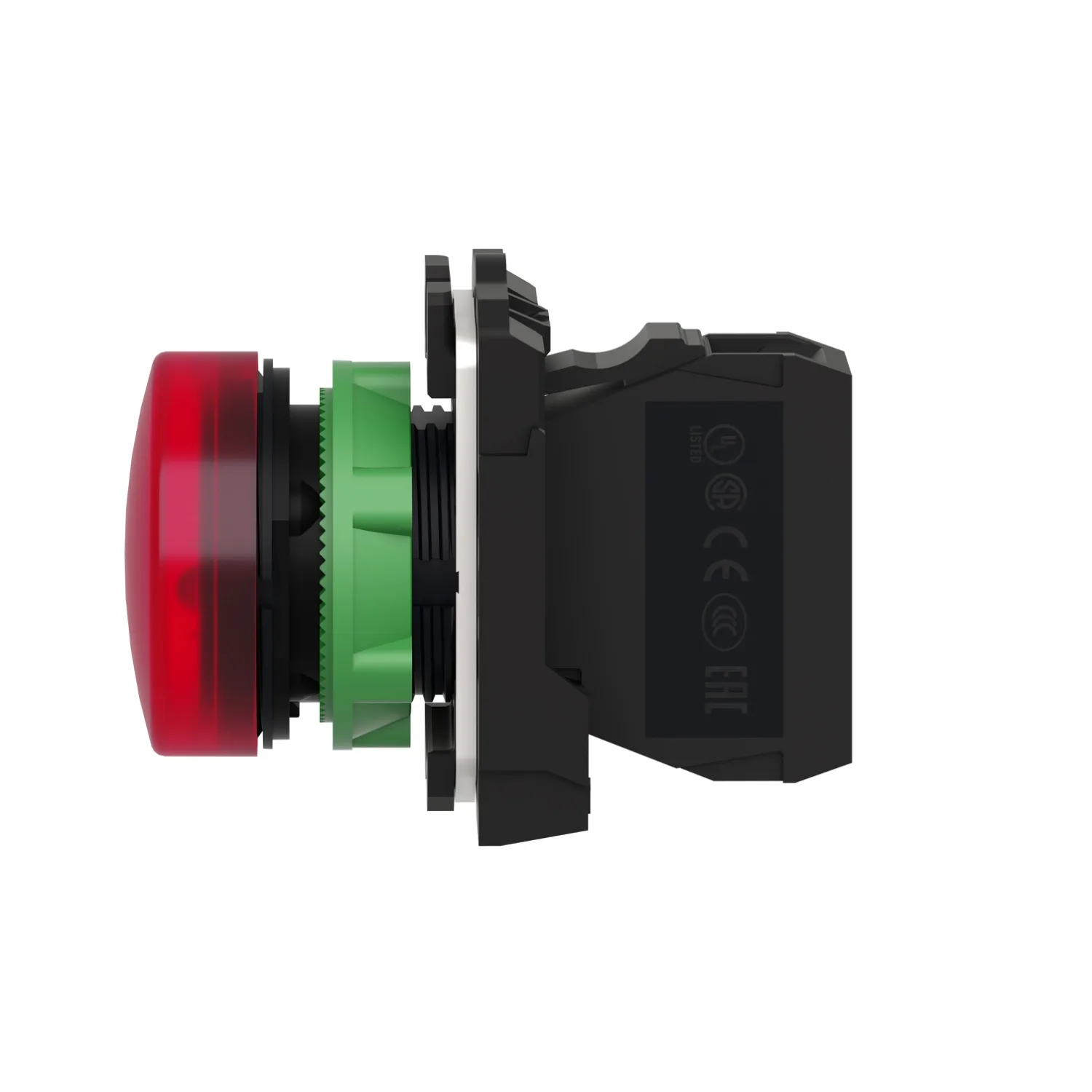 XB5AVM4 - İkaz lambası; 22mm; Harmony XB5; Aydınlatma: ZBVM; Ø22mm; IP66; kırmızı - 2