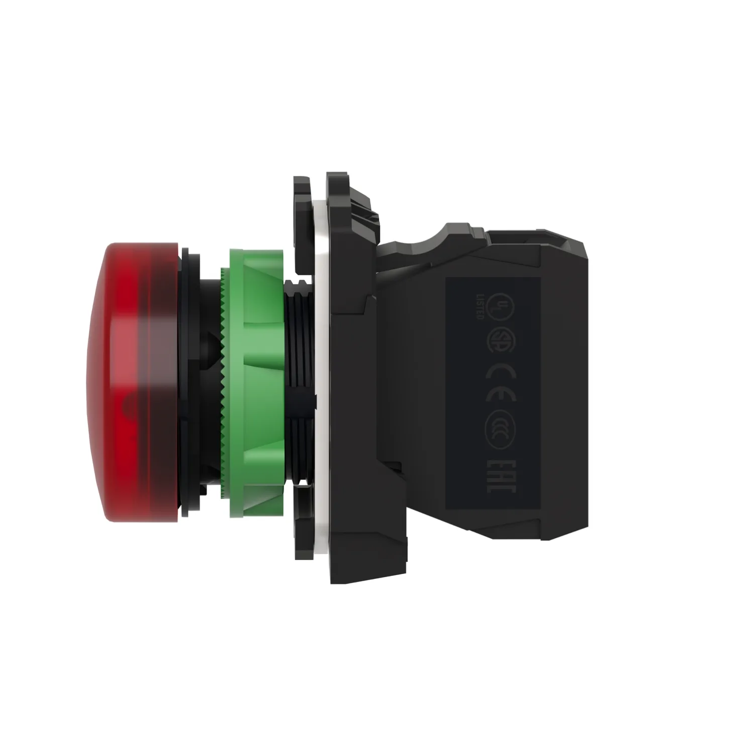 XB5AVM4 - İkaz lambası; 22mm; Harmony XB5; Aydınlatma: ZBVM; Ø22mm; IP66; kırmızı - 3