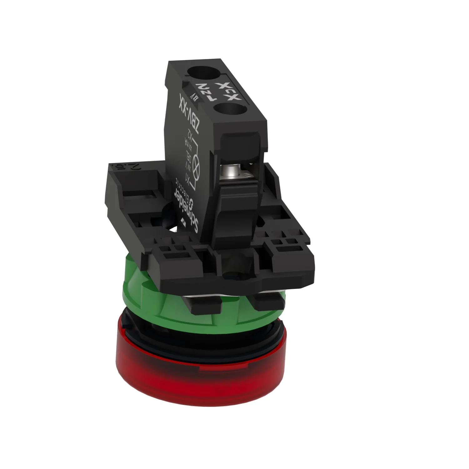 XB5AVM4 - İkaz lambası; 22mm; Harmony XB5; Aydınlatma: ZBVM; Ø22mm; IP66; kırmızı - 4