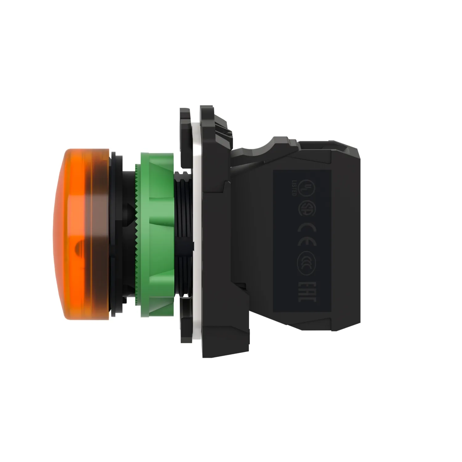 Kontrolllämpchen; 22mm; Harmony XB5; Bel: ZBVM; Ø22mm; IP66; orange - 4