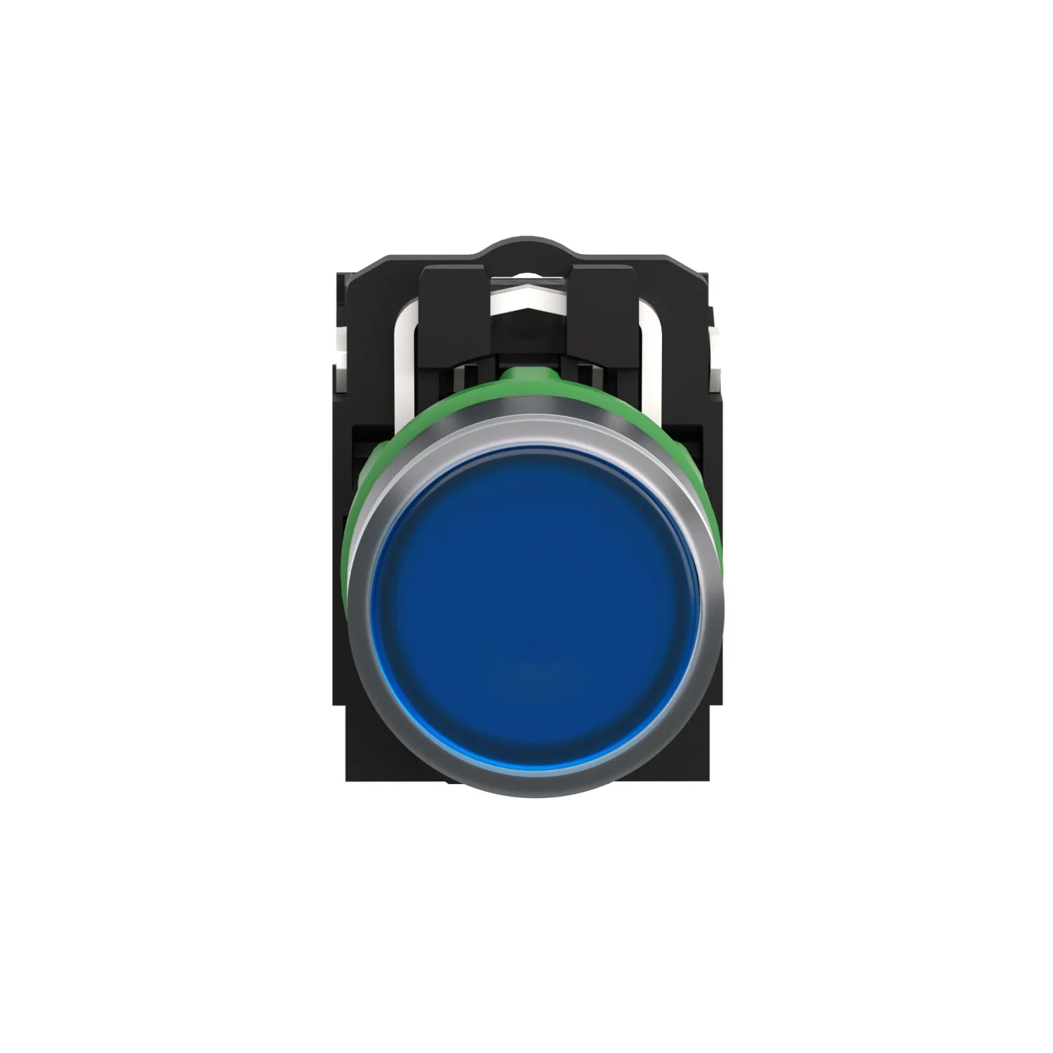 XB5AW36B5 - Şalter: basmalı buton; 22mm; Sabit poz: 1; NC + NO; mavi; LED; 24V - 4