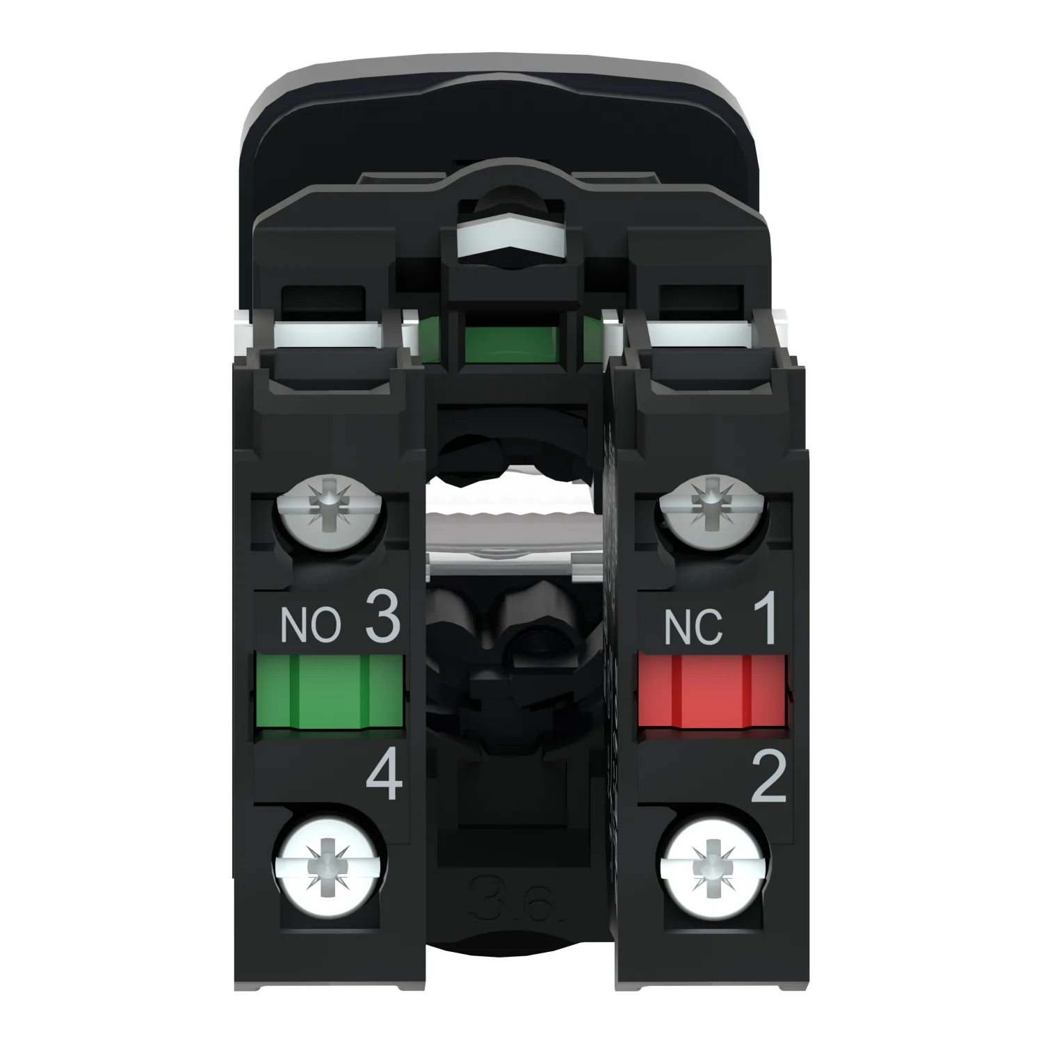 XB5AW73731B5 - Şalter: ikili; 22mm; Sabit poz: 1; NC + NO; yeşil/kırmızı; LED; 24V - 5