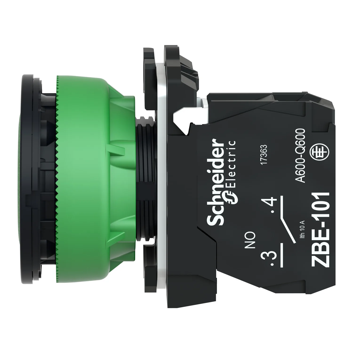 XB5FA3311 - İşaretli Yaylı Buton Kırmızı 1 NA - 3