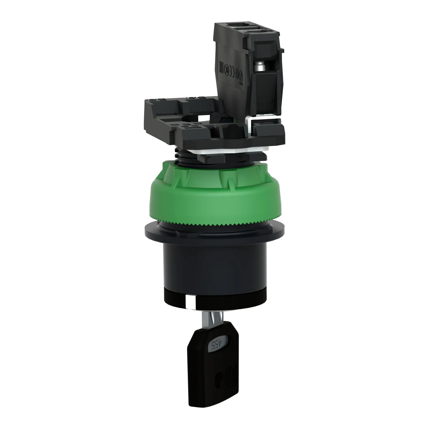 Schneider XB5FG21 - Kilitli buton 1 NA