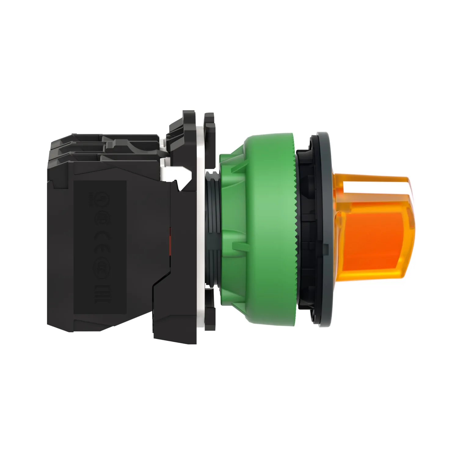 XB5FK125B5 - Illuminated, selector switch LED 24 VAC /DC Green 1NA+1NK - 2