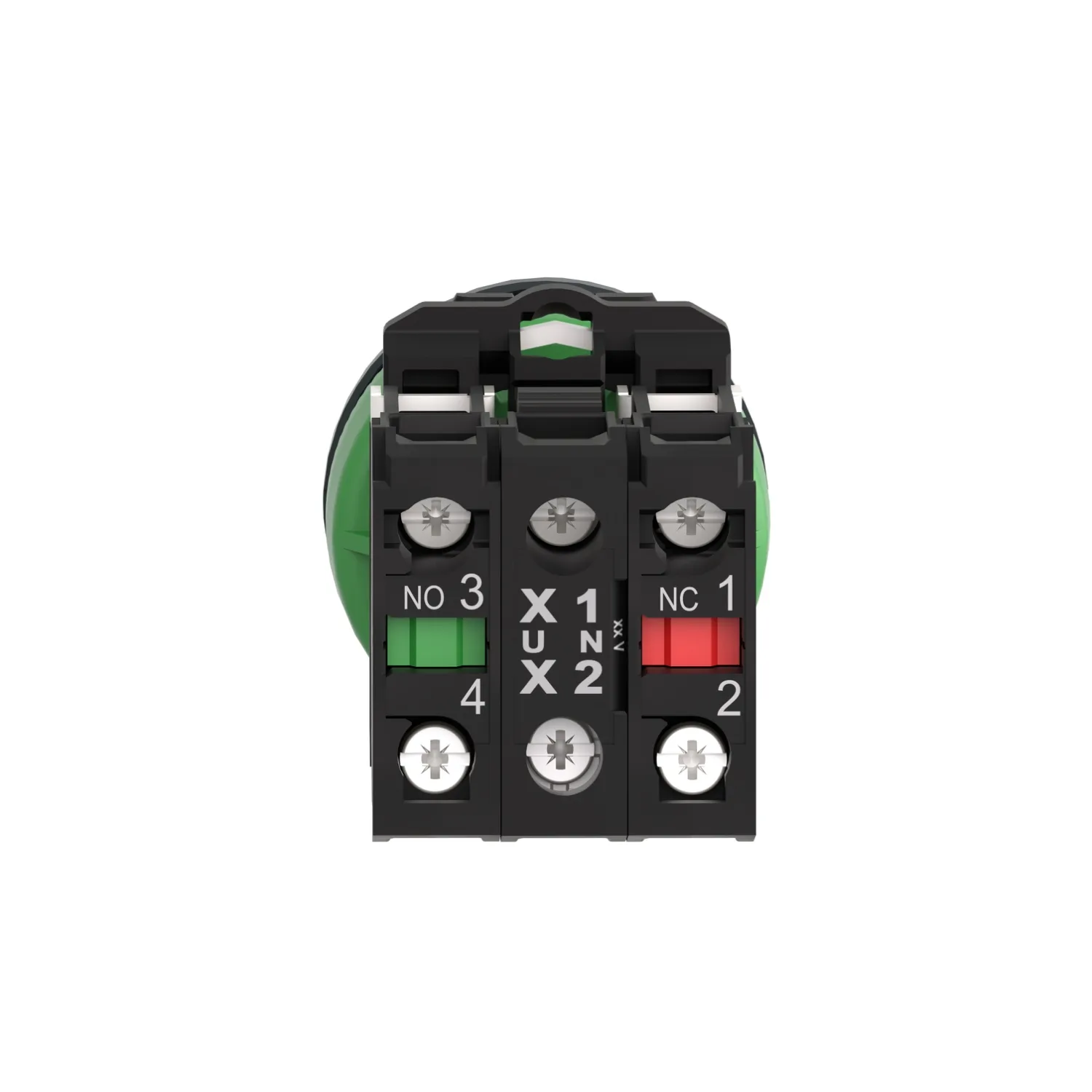 XB5FK125B5 - Illuminated, selector switch LED 24 VAC /DC Green 1NA+1NK - 5