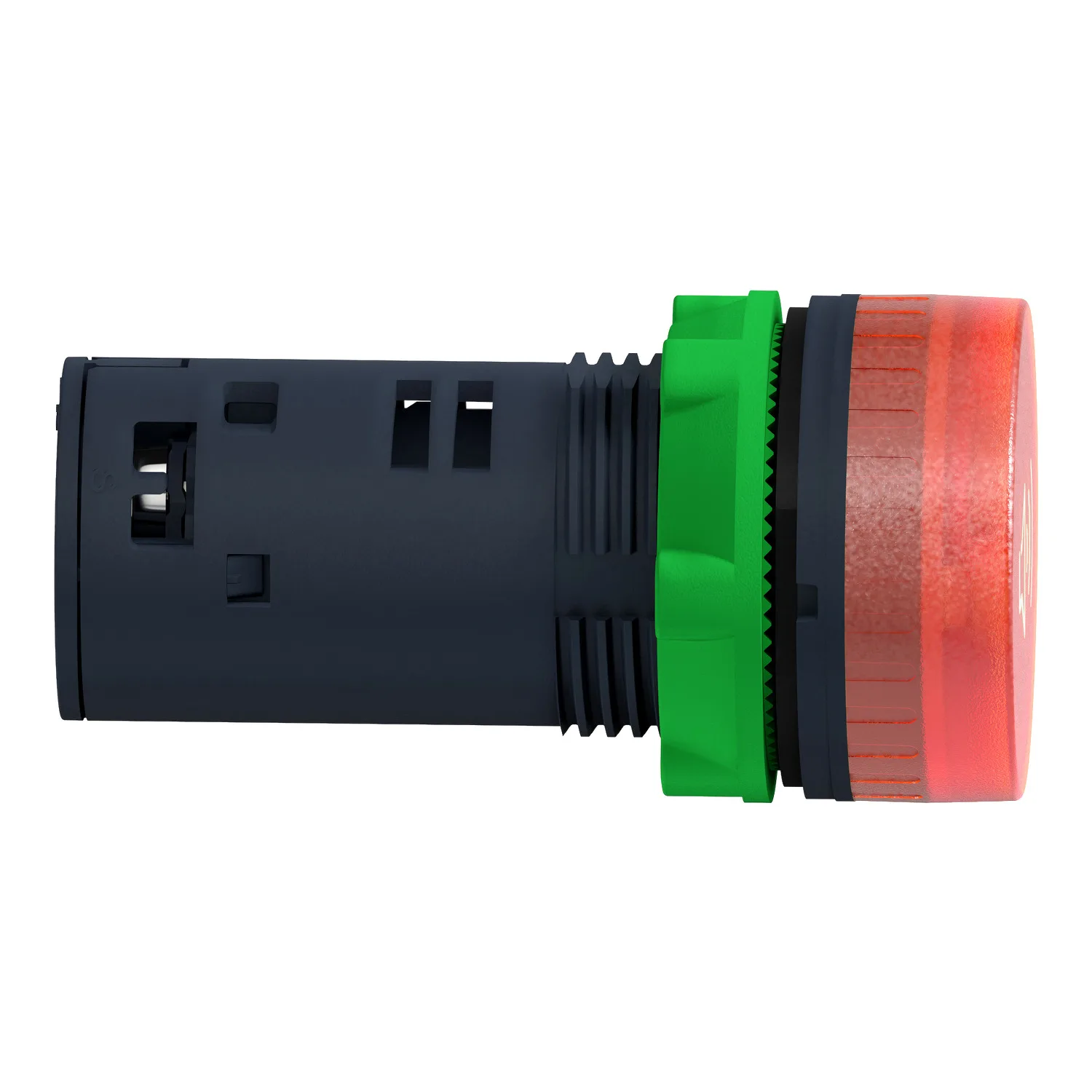 XB5KS2B4 - 90 db ışıklı buzzer 24V AC/DC Kırmızı - 2