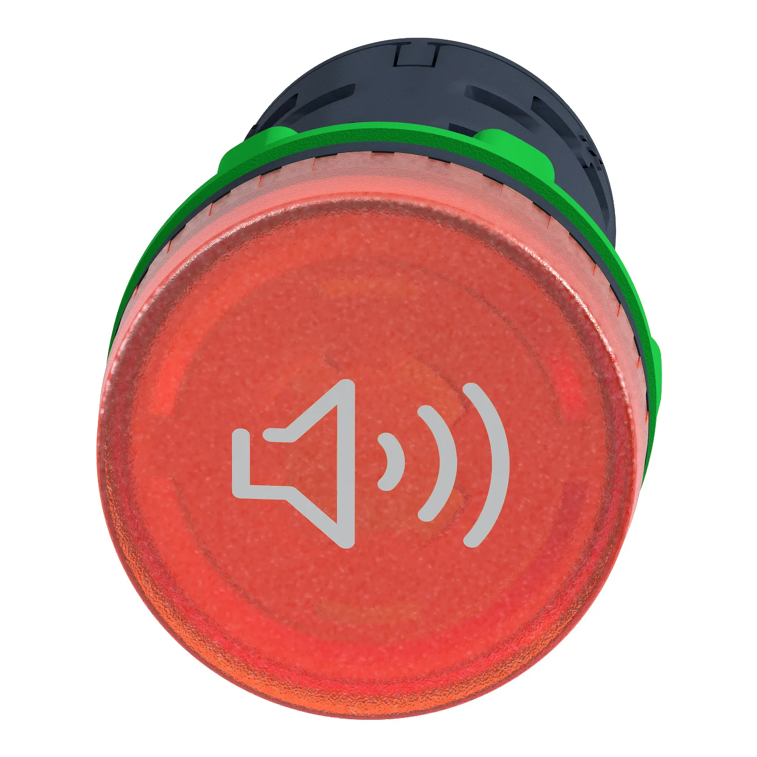 XB5KS2B4 - 90 db ışıklı buzzer 24V AC/DC Kırmızı - 4
