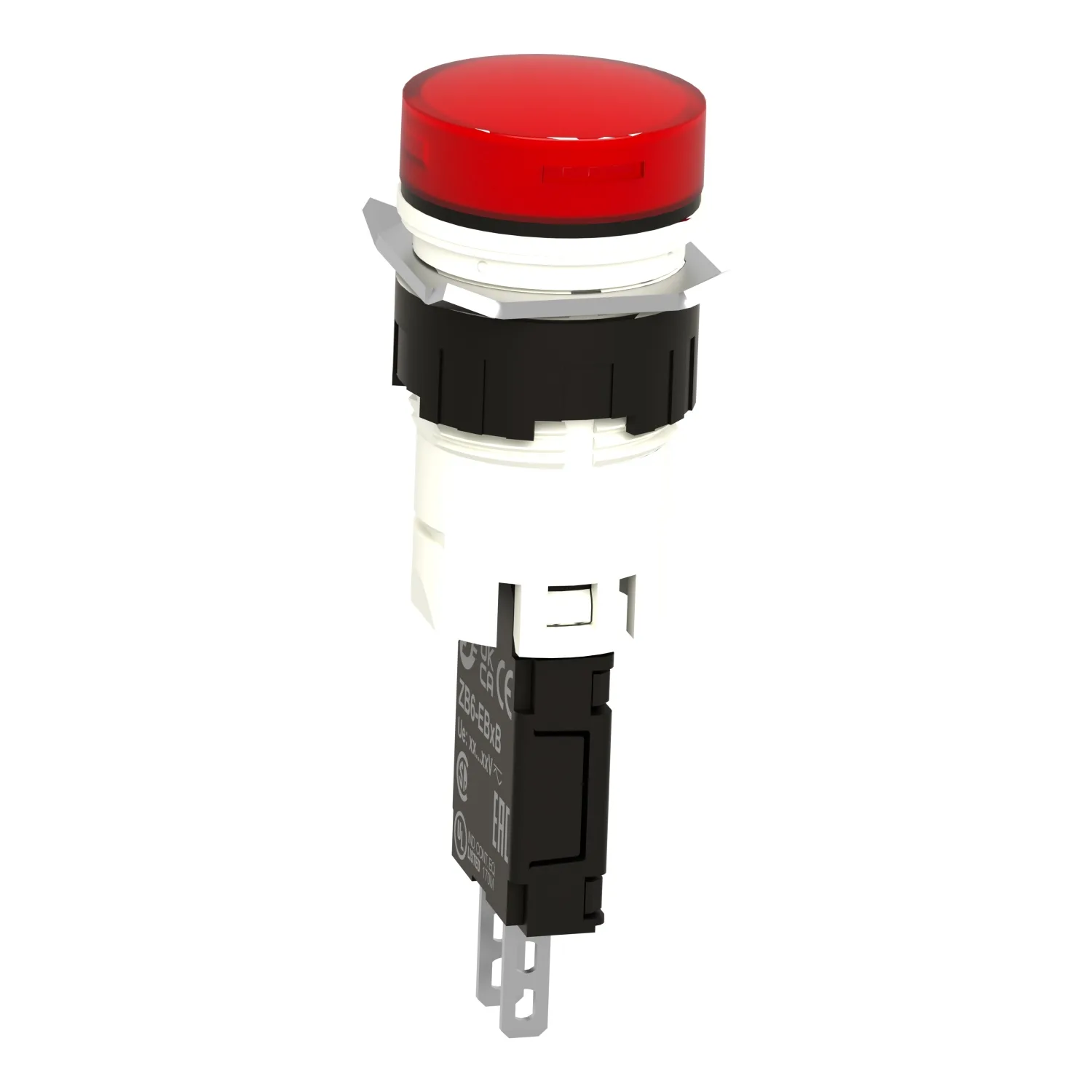 Kontrolllämpchen; 16mm; Harmony XB6; Bel: LED; Ø16mm; IP65; rot - 2