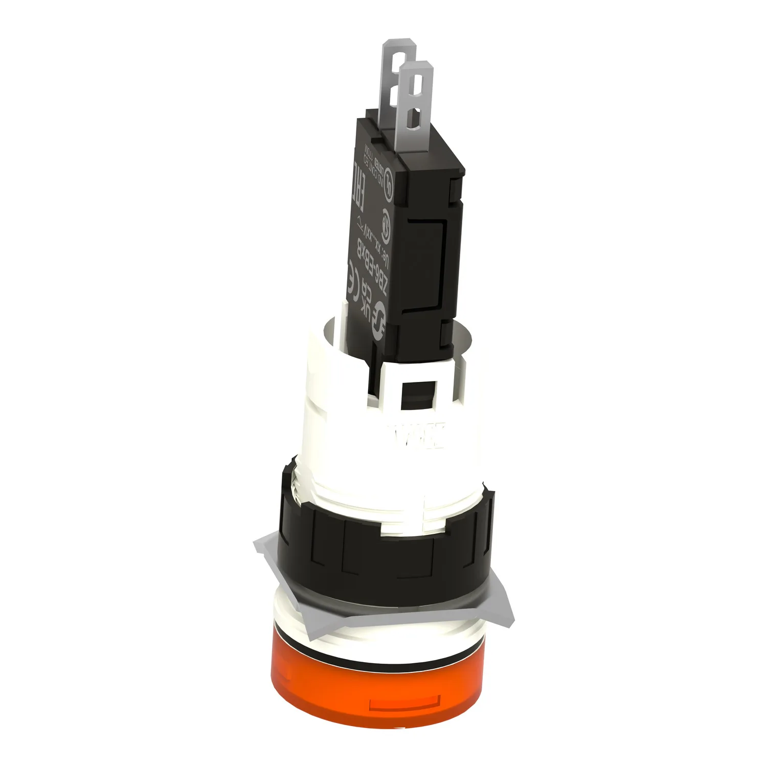 sarı komple sinyal lambası Ø16 dahili LED ile 12...24V - 2