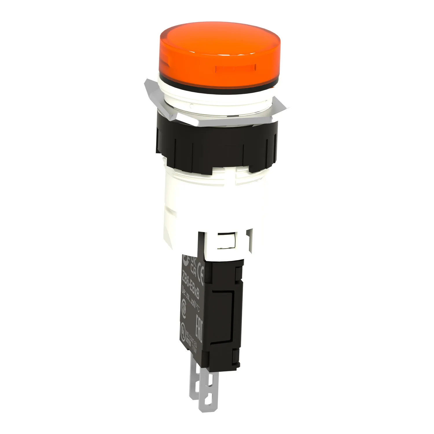 sarı komple sinyal lambası Ø16 dahili LED ile 12...24V - 3