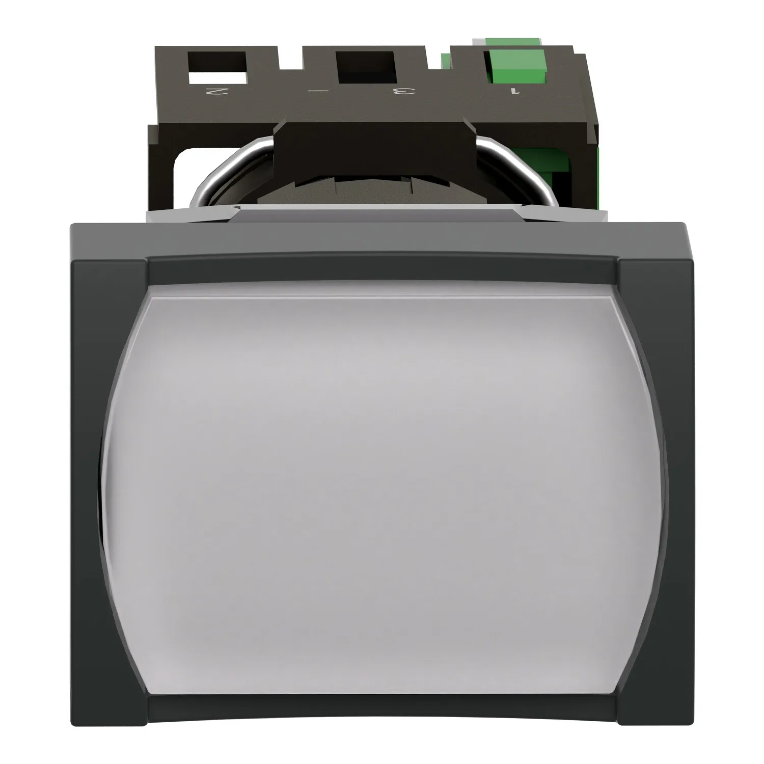 XB6DW1B1B - Anahtar: basmalı buton; 16mm; Sabit poz: 1; NO; beyaz; LED; 12÷24VDC - 6
