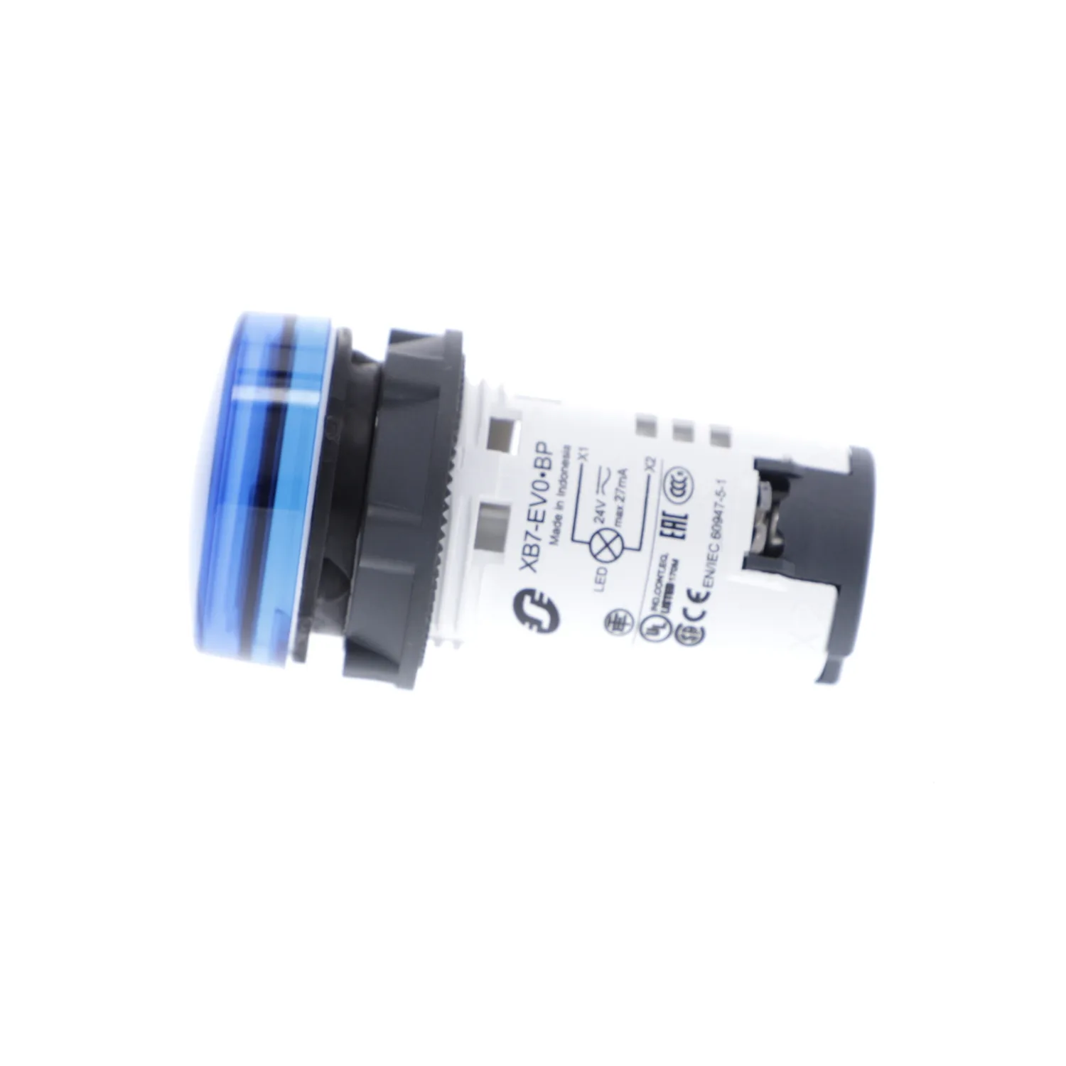 XB7EV06MP - İkaz lambası; 22mm; Harmony XB7; Aydınlatma: LED; 230V; Ø22mm; IP65 - 3