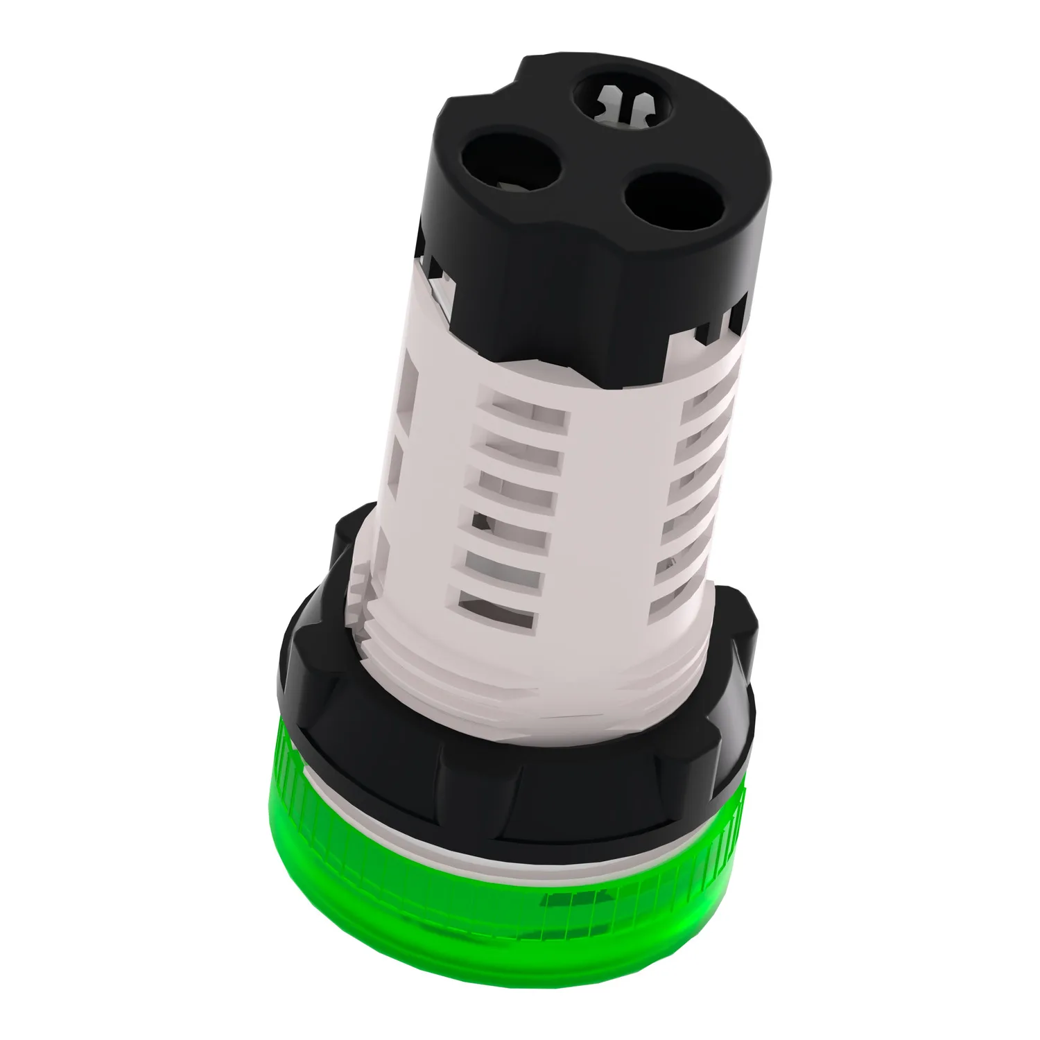 Leuchtmelder, Harmony XB7, Monoblock, Kunststoff, Ø22mm, grün, Glühlampe, 230V AC, Schraubklemme - 5