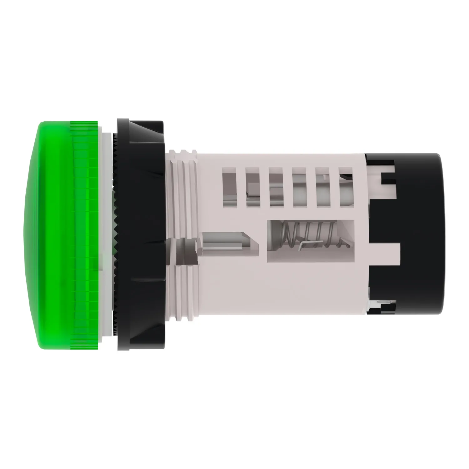 Leuchtmelder, Harmony XB7, Monoblock, Kunststoff, Ø22mm, grün, Glühlampe, 230V AC, Schraubklemme - 6