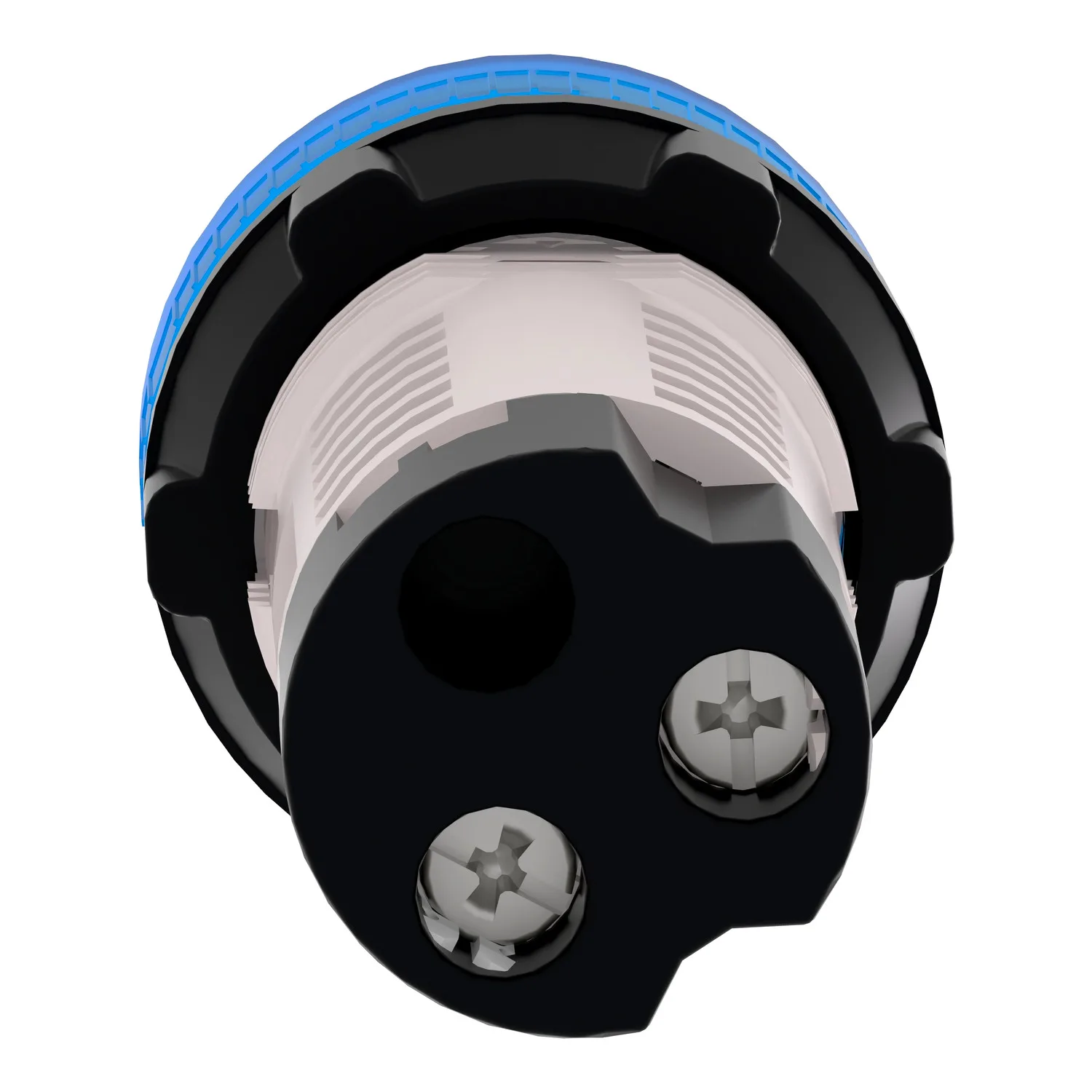 Harmony voyant rond - Ø22 - bleu - BA 9s base - <= 250V - 5