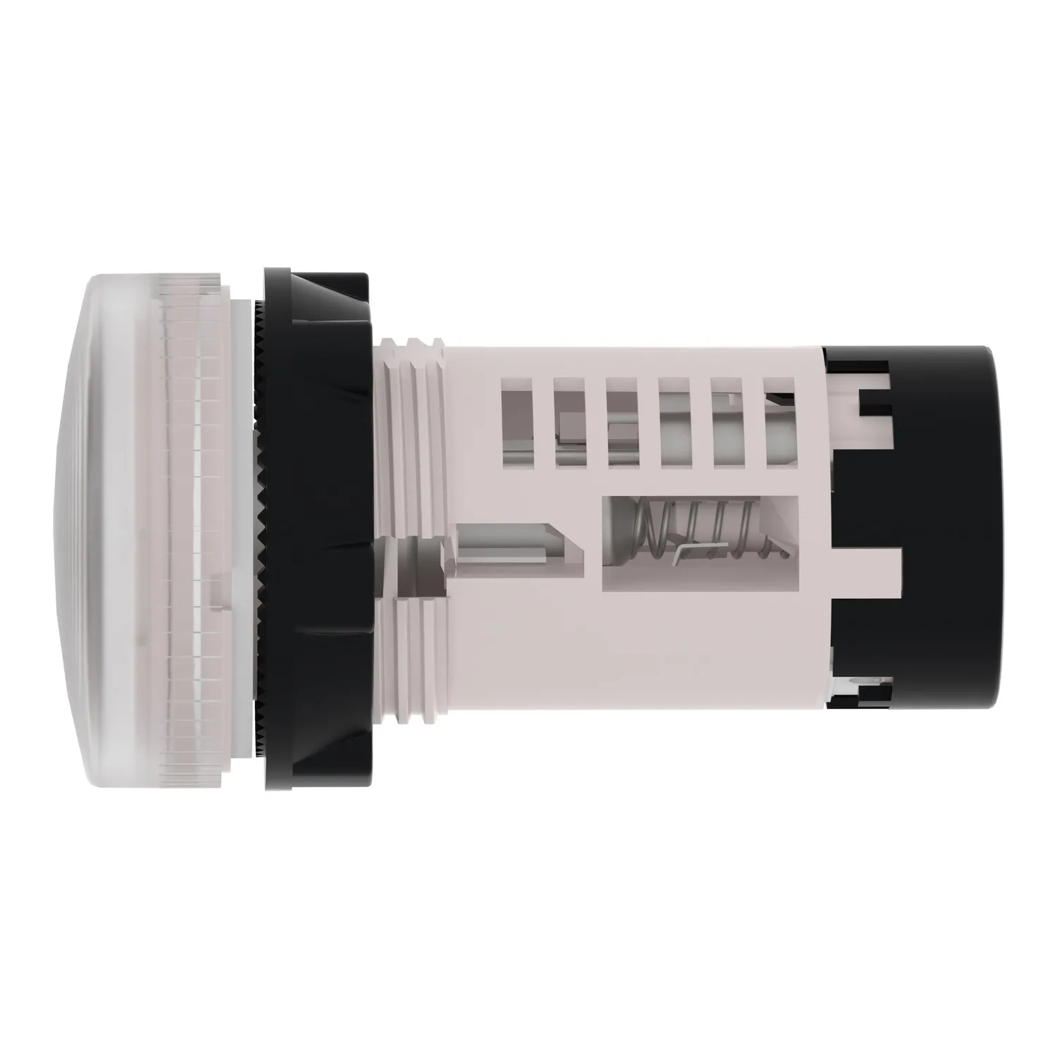 Leuchtmelder, Harmony XB7, Monoblock, Kunststoff, Ø22mm, transparent, Glühlampe, 230V AC, Schraubklemme - 2