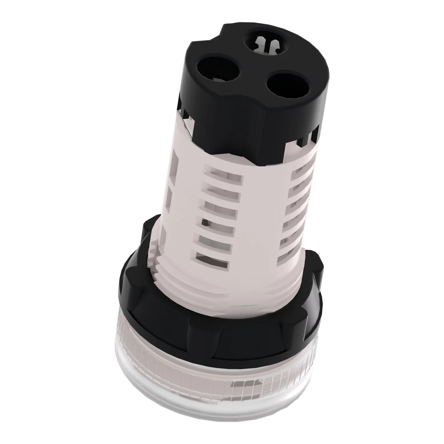 Leuchtmelder, Harmony XB7, Monoblock, Kunststoff, Ø22mm, transparent, Glühlampe, 230V AC, Schraubklemme - 4