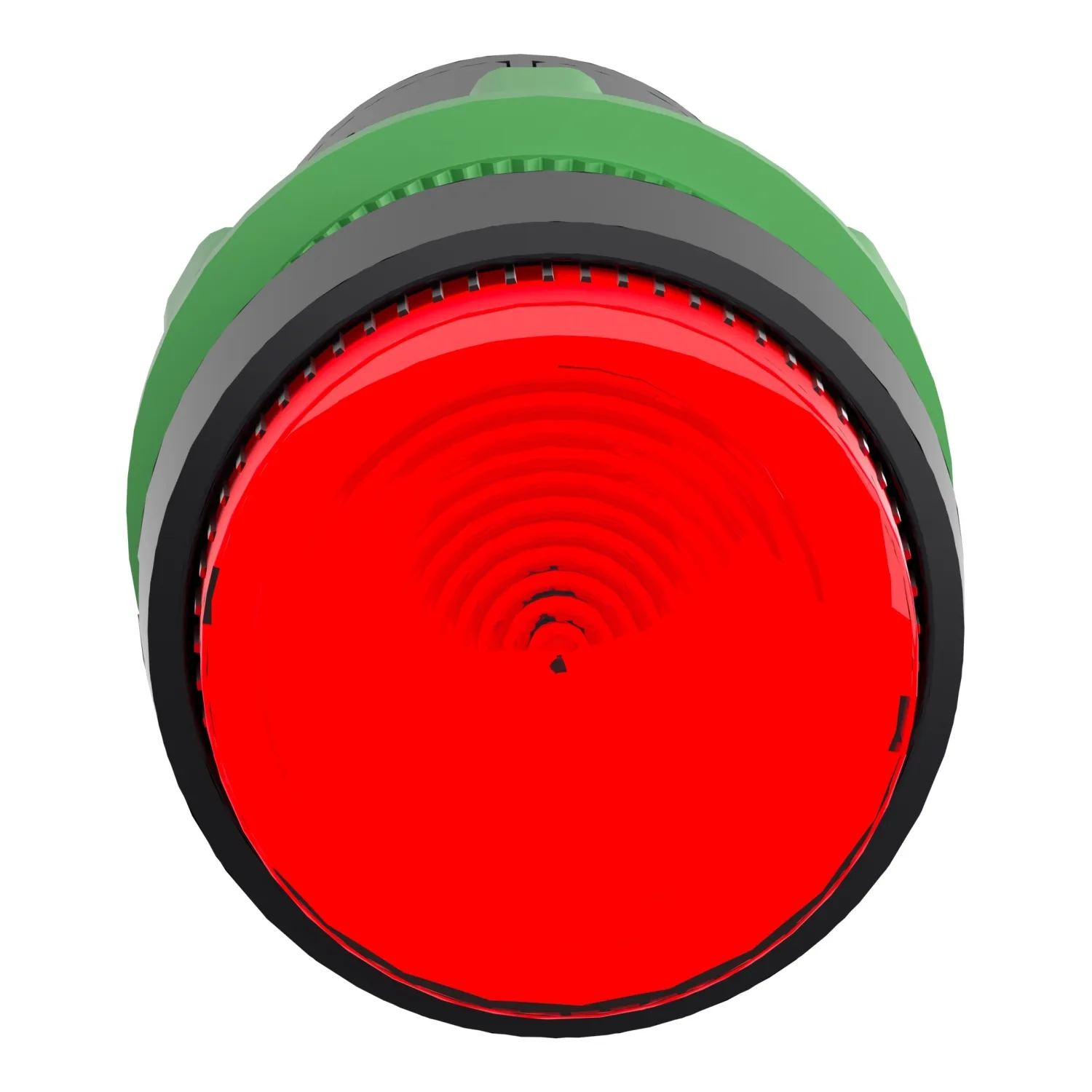 Harmony bouton poussoir lumineux - Ø22 - LED rouge - à impulsion - 1O - 230v - 2
