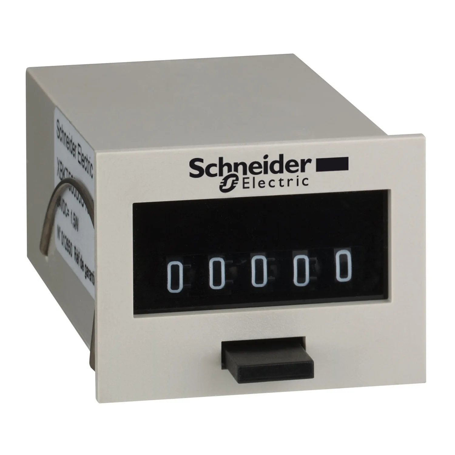 Schneider XBKT50000U10M - Summenzähler, mech. 5-stellige Anzeige, 24 VDC, man. Rückstellung