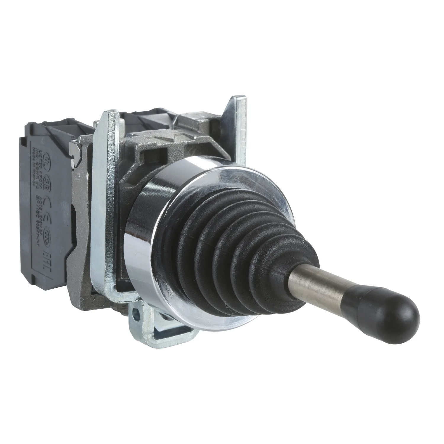 Schneider XD4PA12 - Şalter: joystick; 22mm; Sabit poz: 3; NA x2; siyah; yok; 3A/240VAC