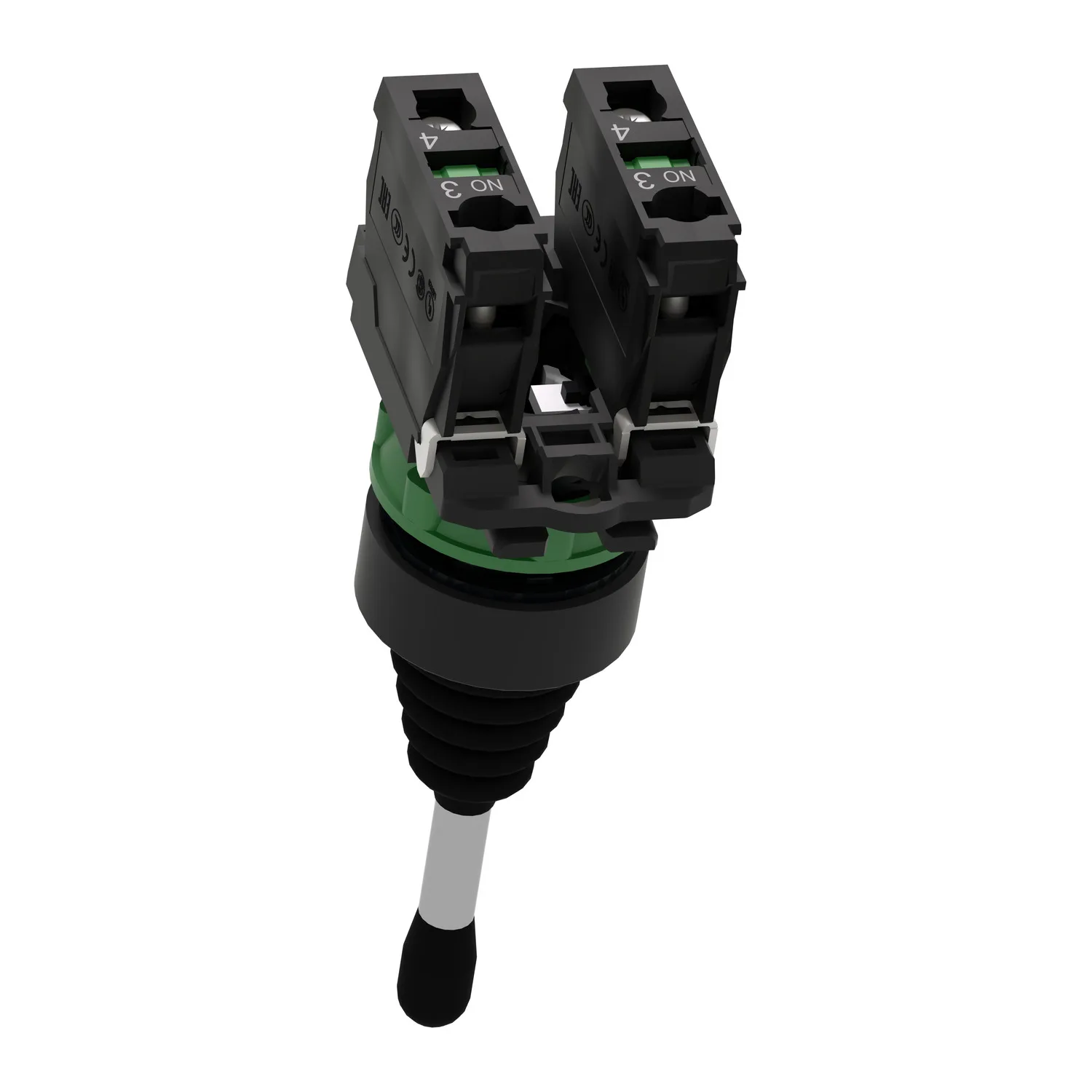 Anahtar: joystick; 22mm; Sabit poz: 2; NO x2; siyah; yok; 3A/240VAC - 3