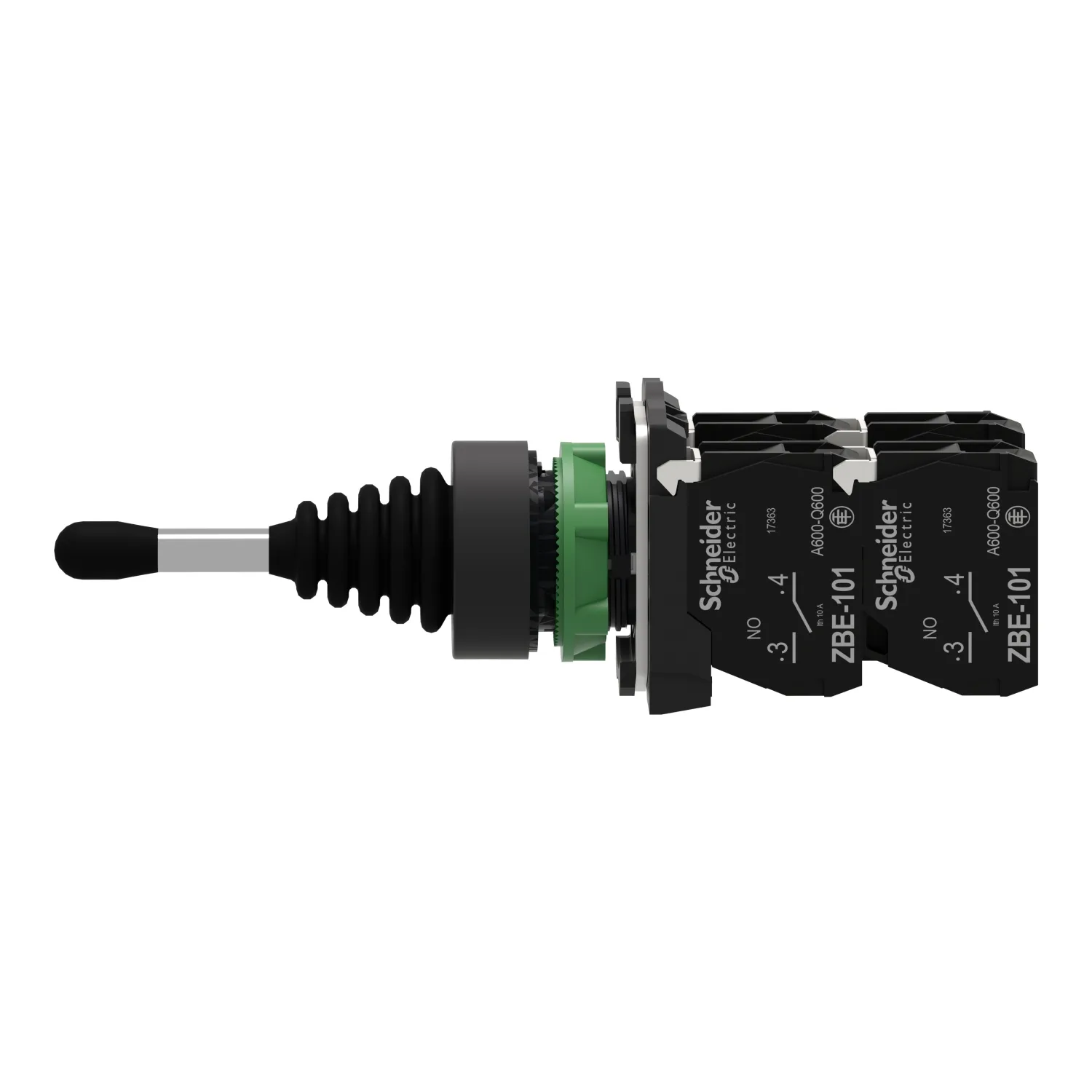 Schneider XD5PA14 - Anahtar: joystick; 22mm; Sabit poz: 4; NO x4; siyah; yok; 3A/240VAC