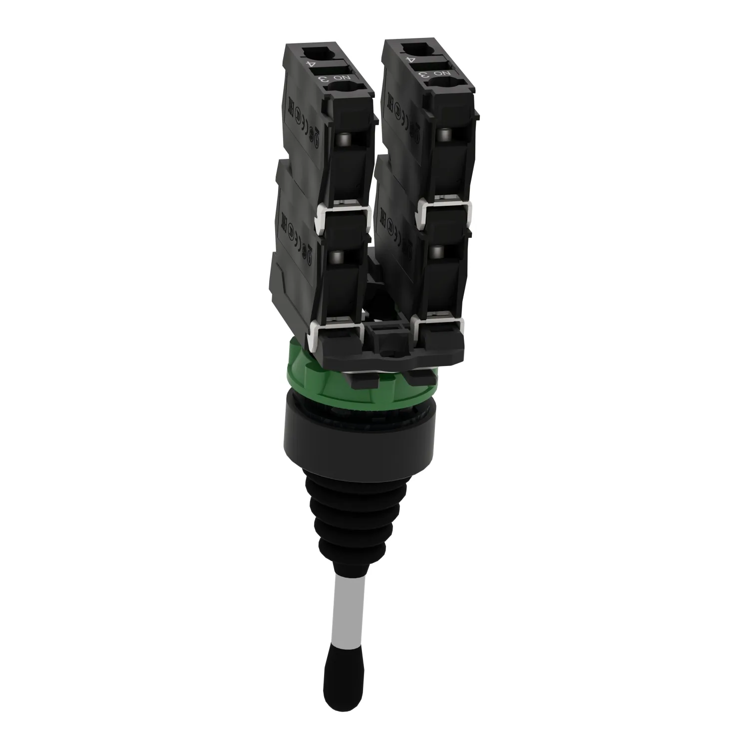 Schneider XD5PA24 - Anahtar: joystick; 22mm; Sabit poz: 1; NO x4; siyah; yok; 3A/240VAC