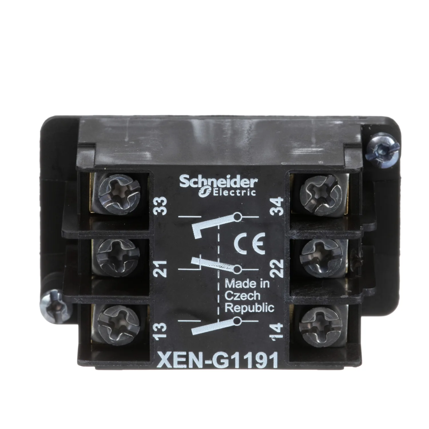 Kontaktelement; NC + NO x2; -25÷70°C; Bel.AC @R: 3A/240VAC - 5