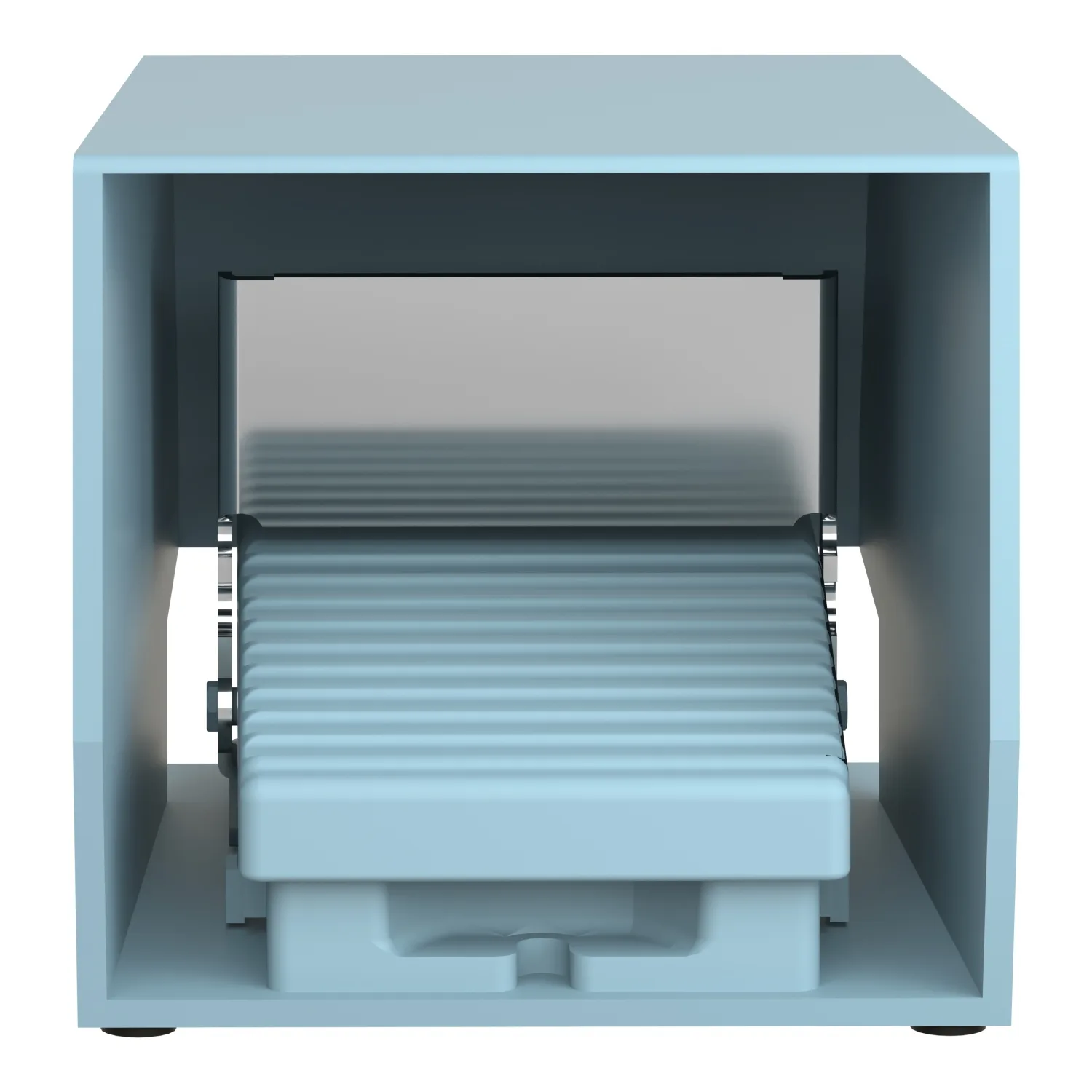Schalter: Fuß-; Stab.Pos: 1; SPST-NO + SPST-NC; 3A/240VAC; IP66 - 6