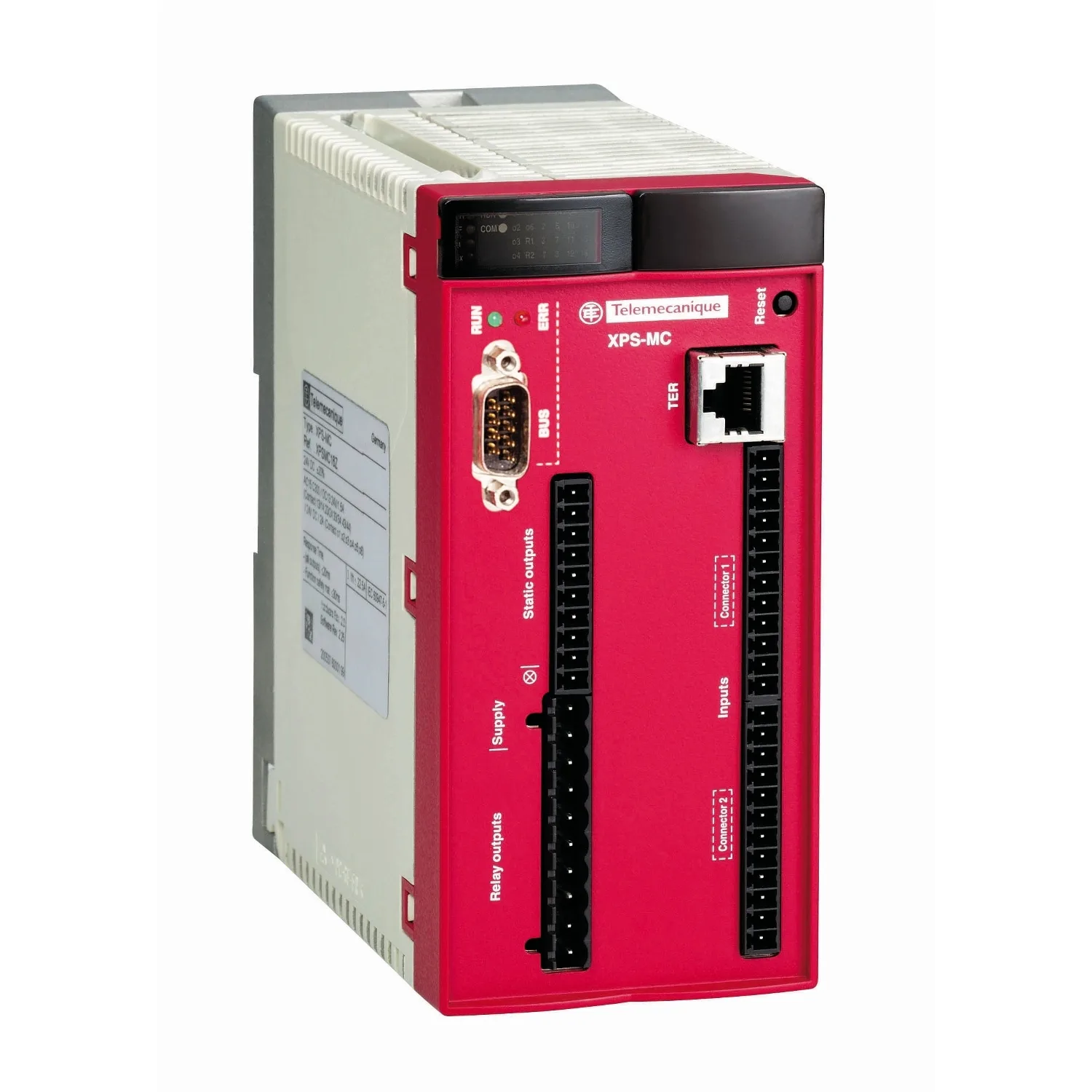 Schneider XPSMC16ZC - Kompakter Sicherheitscontroller, 16 Eingänge, 8 Ausgänge, Modbus, CANopen