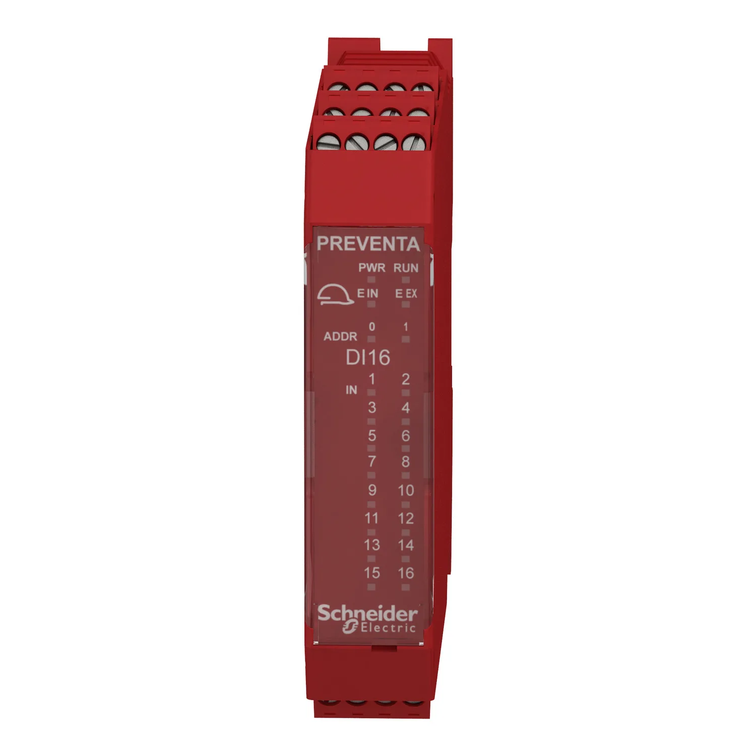 XPSMCMDI1600 - Safety Genişleme Modülü, 16 güvenlik girişi, 24V DC - 2