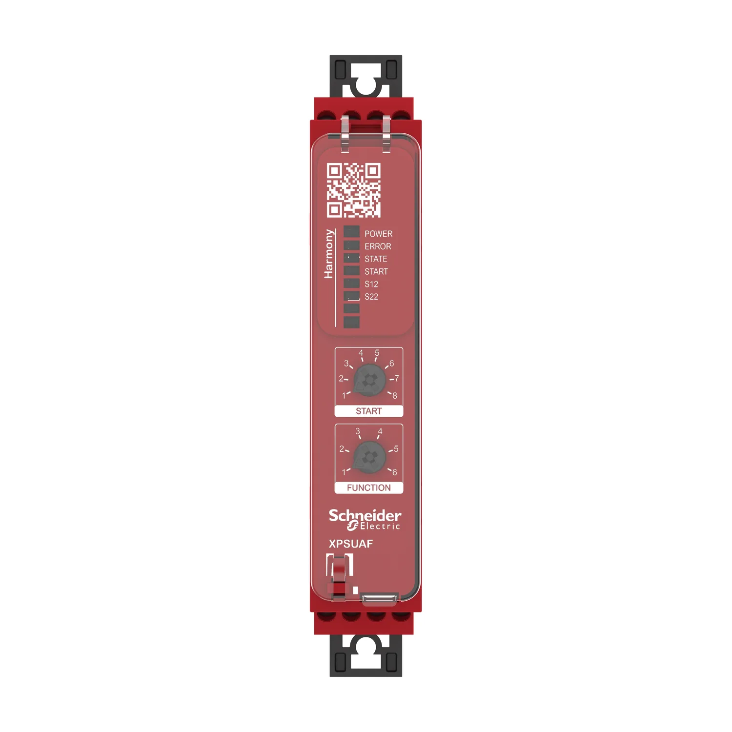 XPSUAF33AP - E-stop, ışık bariyeri, koruma anahtarı, manyetik anahtar, 2 güvenli giriş, 2NA, 48-240V AC - 4