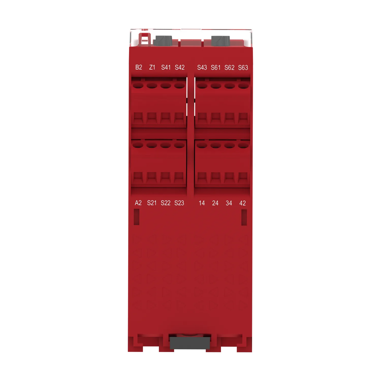 Sicherheitsrelais Harmony Universal, 8Funktionen, 6Kreise/12Kanäle, PLe/Kat4/SIL3, 3S 1Ö, Diagnose, 24VAC 24VDC, Schraub - 4