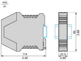 Module d’automatisation: relais de sécurité; 24VDC; -10÷55°C - 2