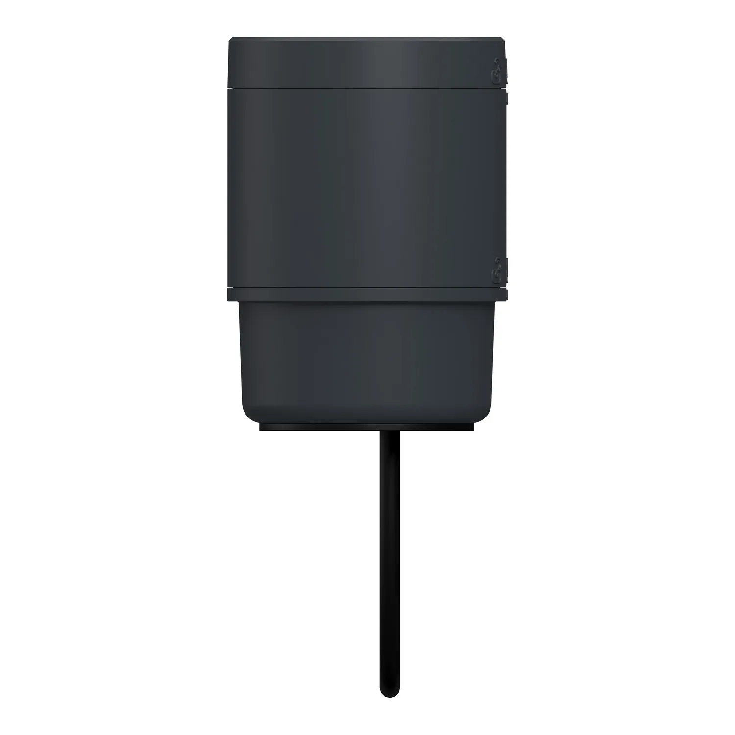 Basiselement, Harmony XVB7, modular, 70mm, IO-Link, 24V DC, Adapter, Abdeckung, bis 5 Ebenen, dunkelgrau - 2