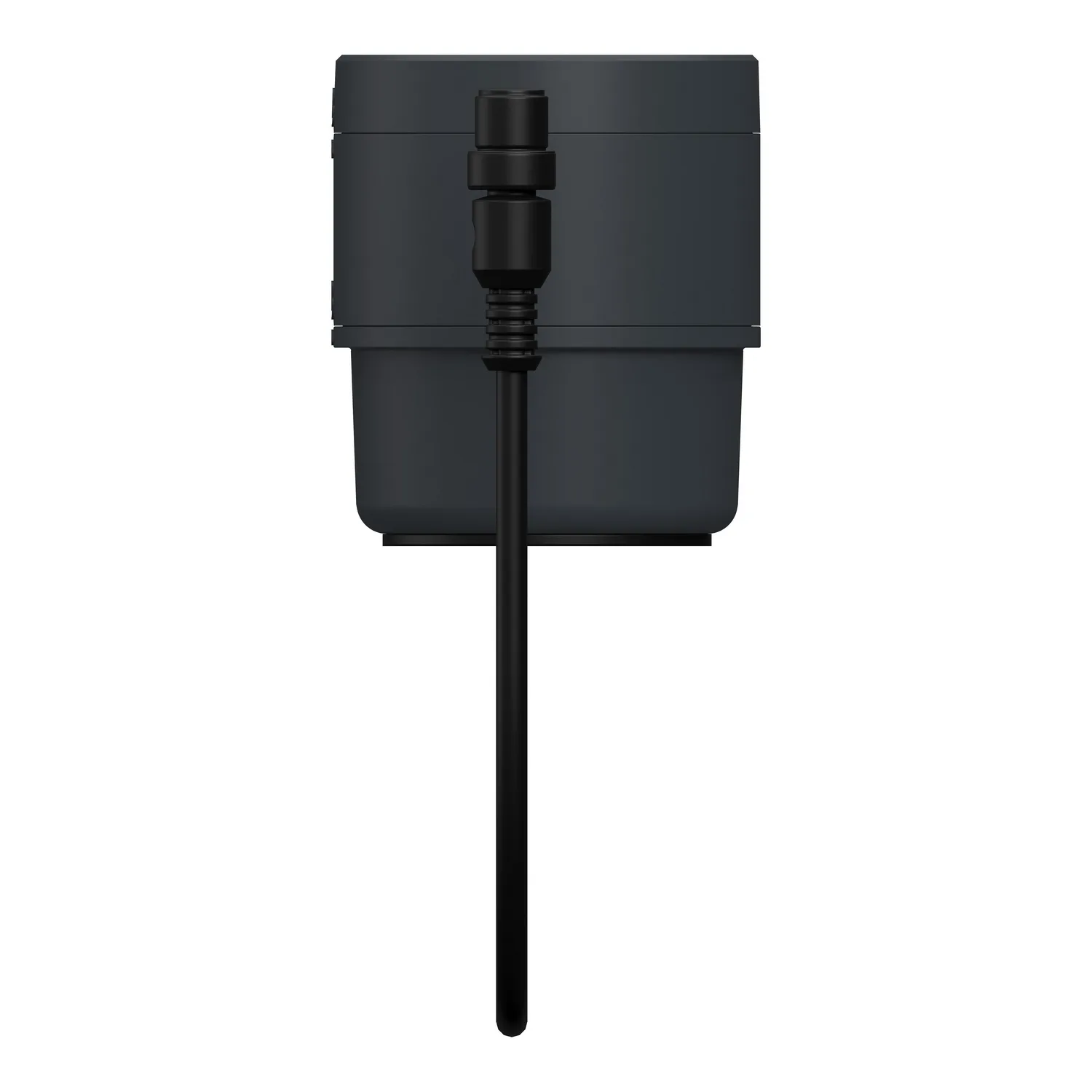 Basiselement, Harmony XVB7, modular, 70mm, M12-Stecker, 24V ACDC, Adapter, Abdeckung, bis 4 Ebenen, dunkelgrau - 3