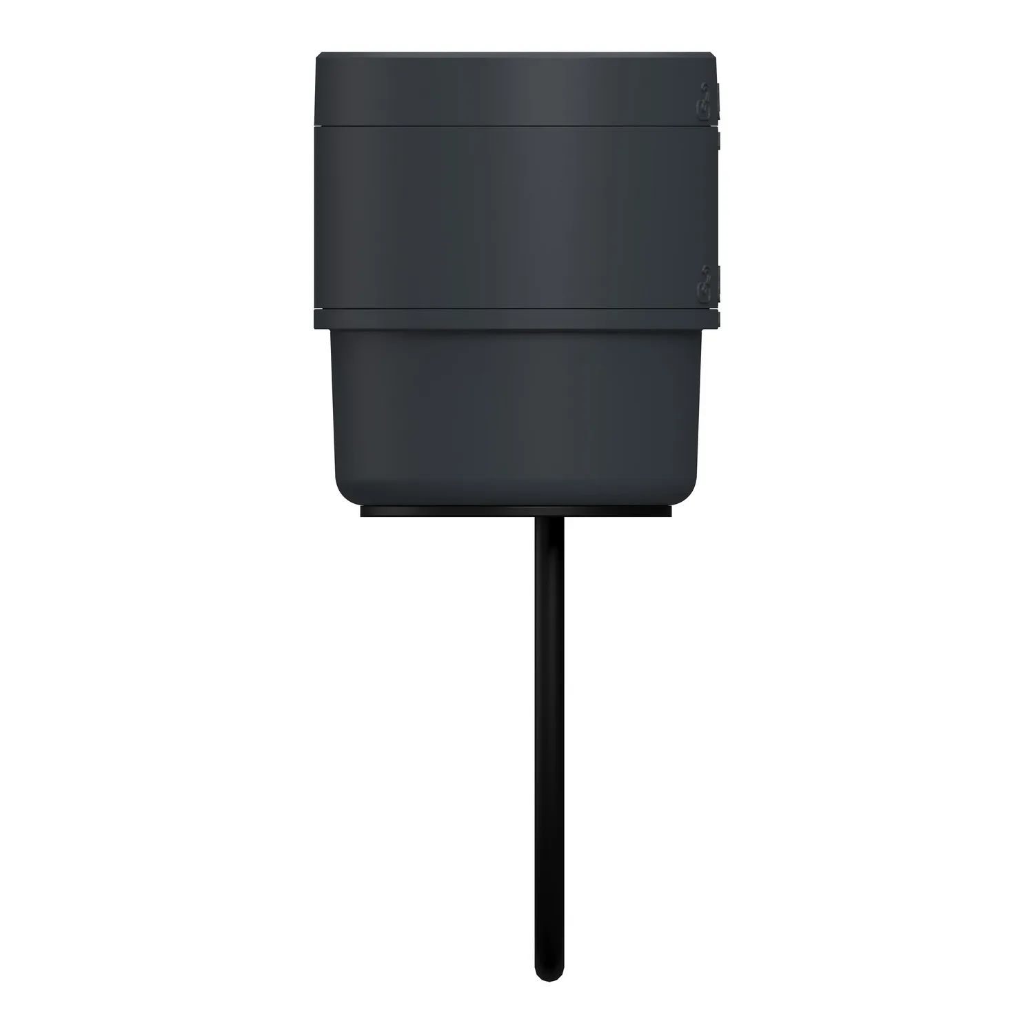 Basiselement, Harmony XVB7, modular, 70mm, M12-Stecker, 24V ACDC, Adapter, Abdeckung, bis 4 Ebenen, dunkelgrau - 4