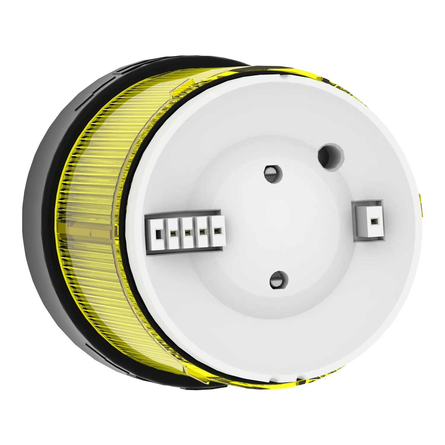 Automation module: light signaller; yellow; bulb BA15D; 0÷250VDC - 3